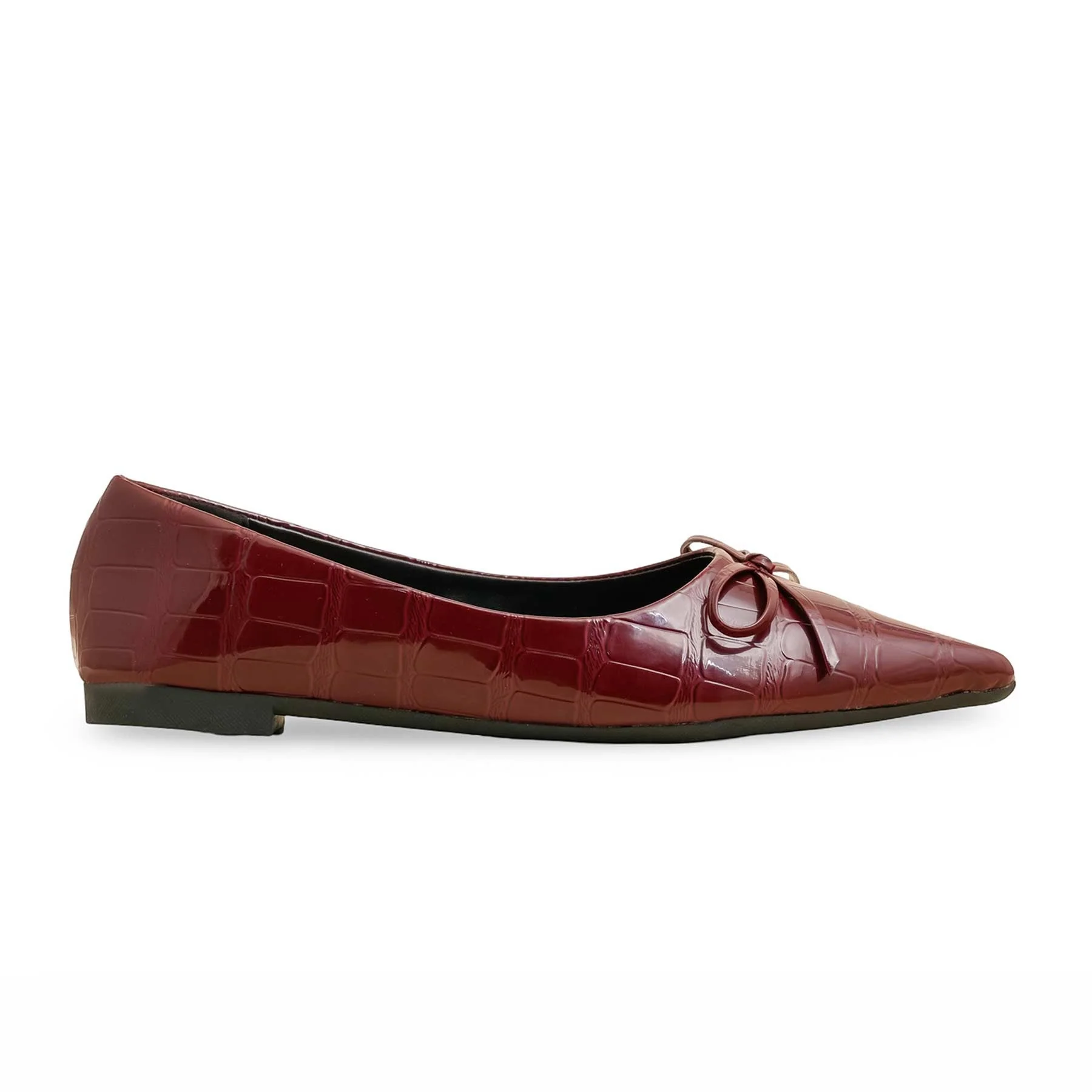 Burgundy Pumps WN1208 - Image 3