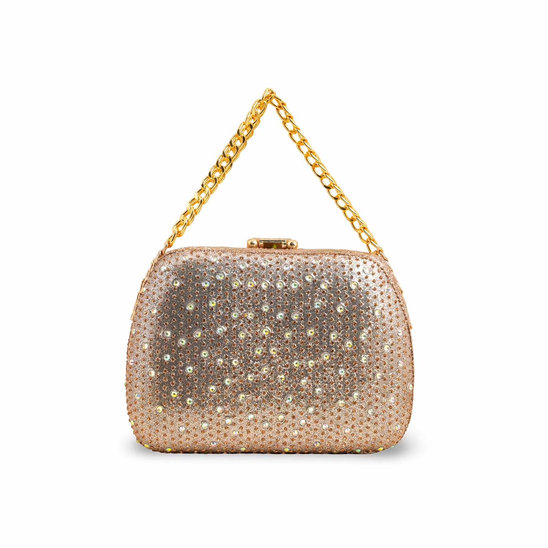 Champagne Bridal Clutch P15388 - Image 4