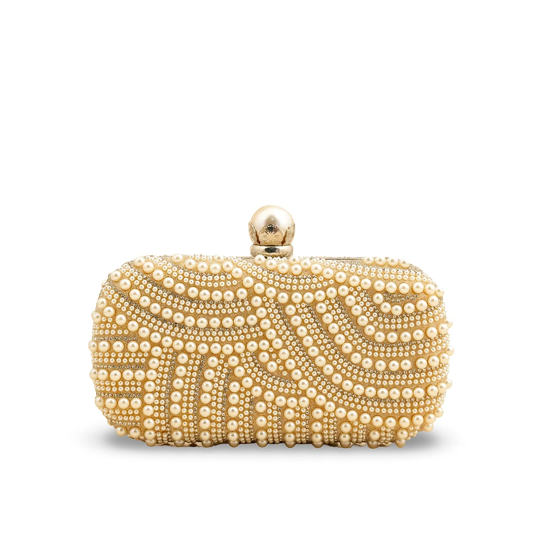 Champagne Bridal Clutch P24279 - Image 3