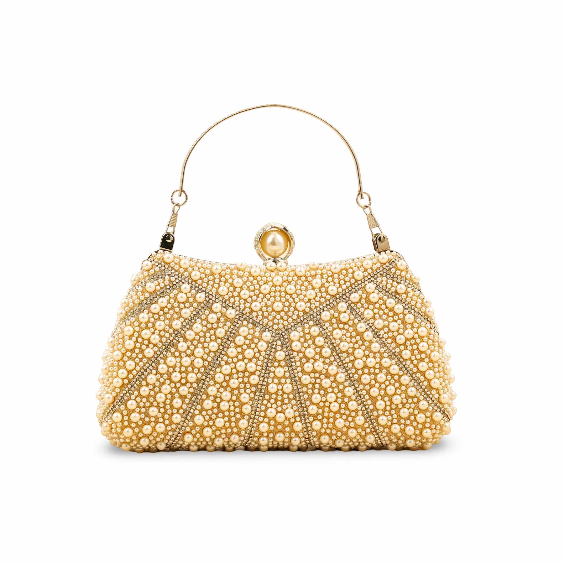 Champagne Bridal Clutch P24283 - Image 2