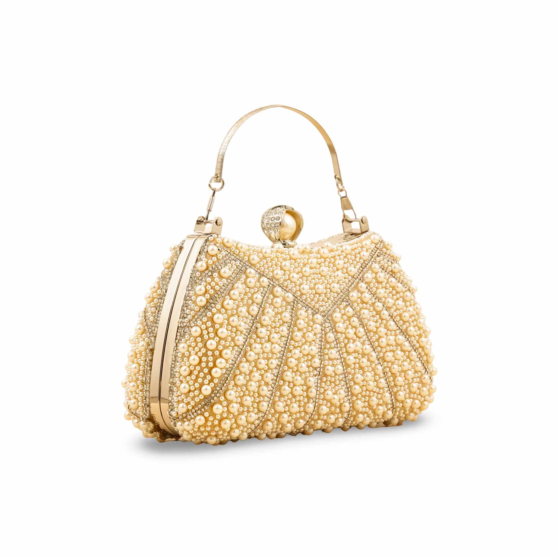 Champagne Bridal Clutch P24283 - Image 3