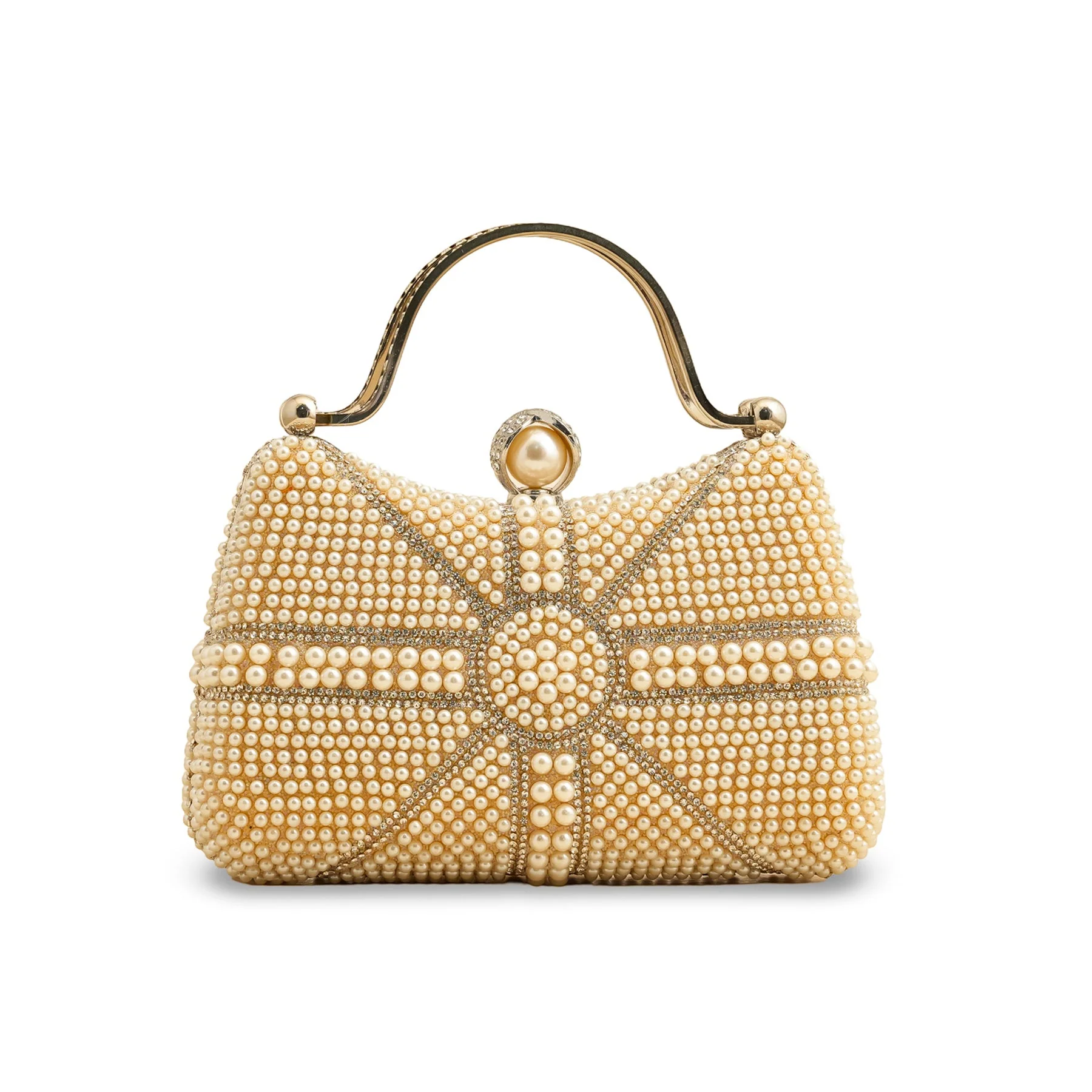 Champagne Bridal Clutch P24291 - Image 3