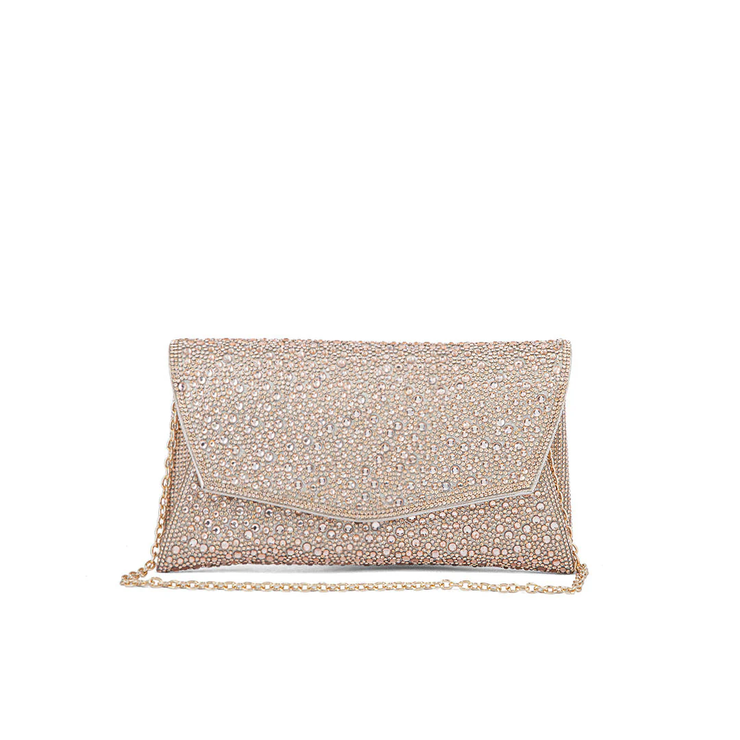 ChamPagne Bridal Clutch P24323 - Image 2