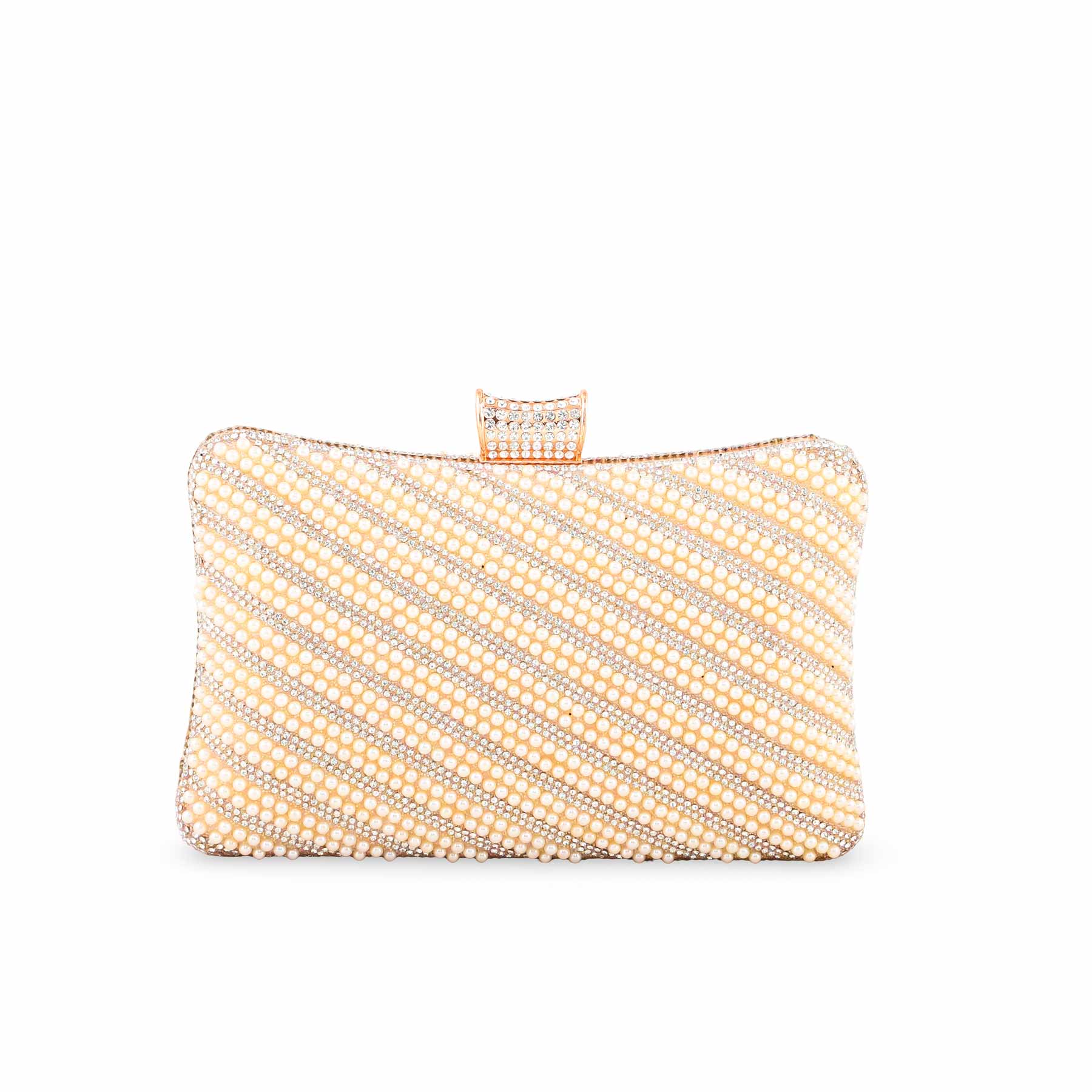ChamPagne Bridal Clutch P24355 - Image 2