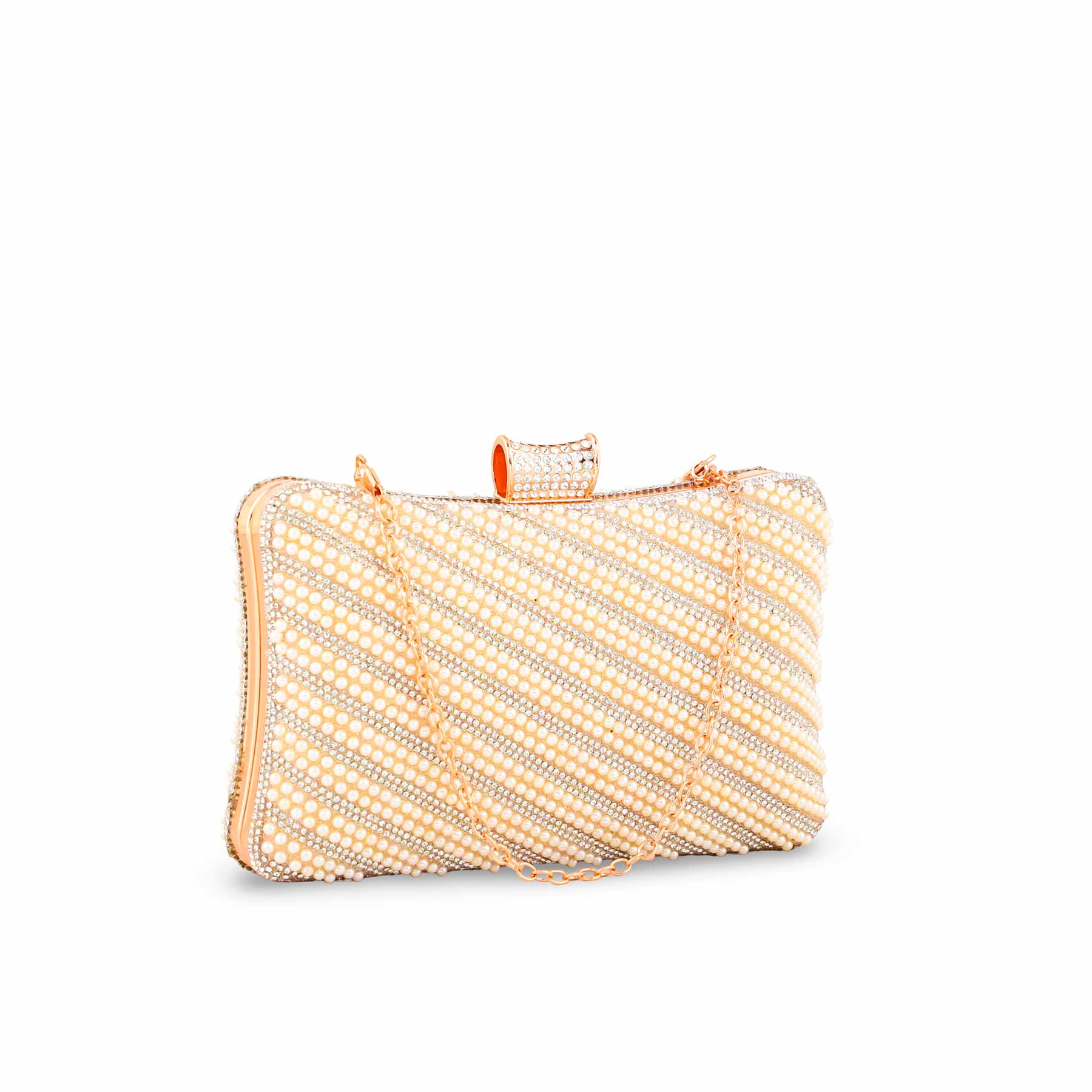 ChamPagne Bridal Clutch P24355 - Image 3