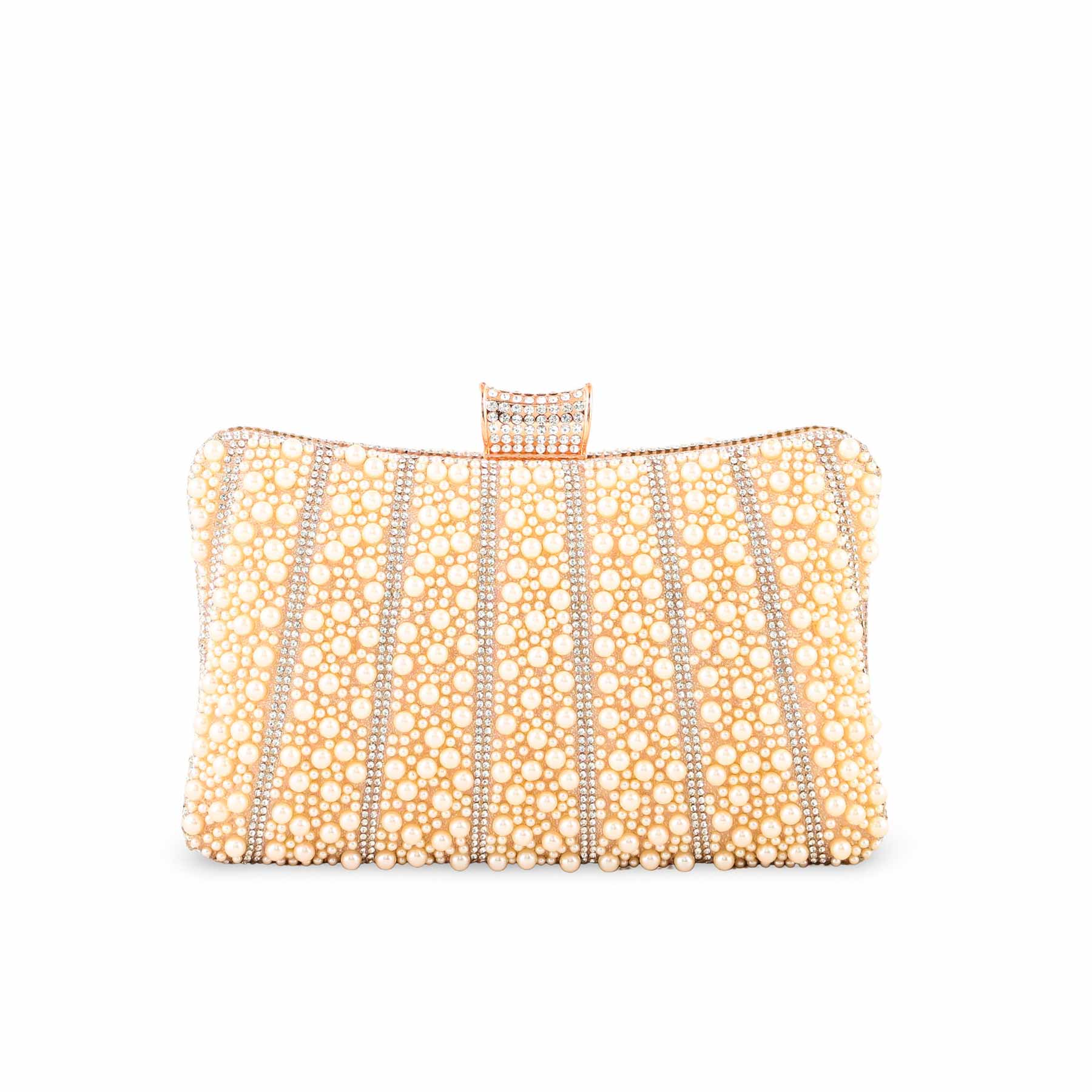 Champagne Bridal Clutch P24356 - Image 4