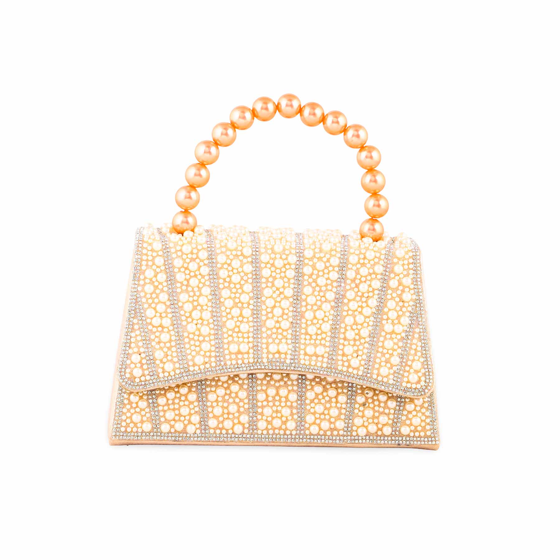 ChamPagne Bridal Clutch P24367 - Image 2