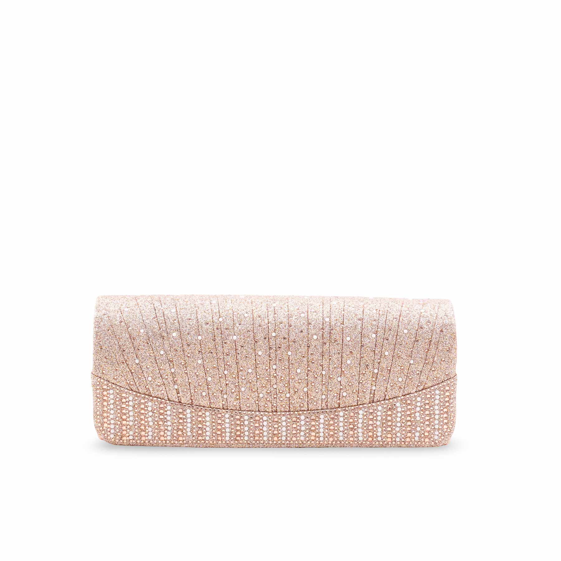 Champagne Fancy Clutch For Ladies P24409 - Image 2