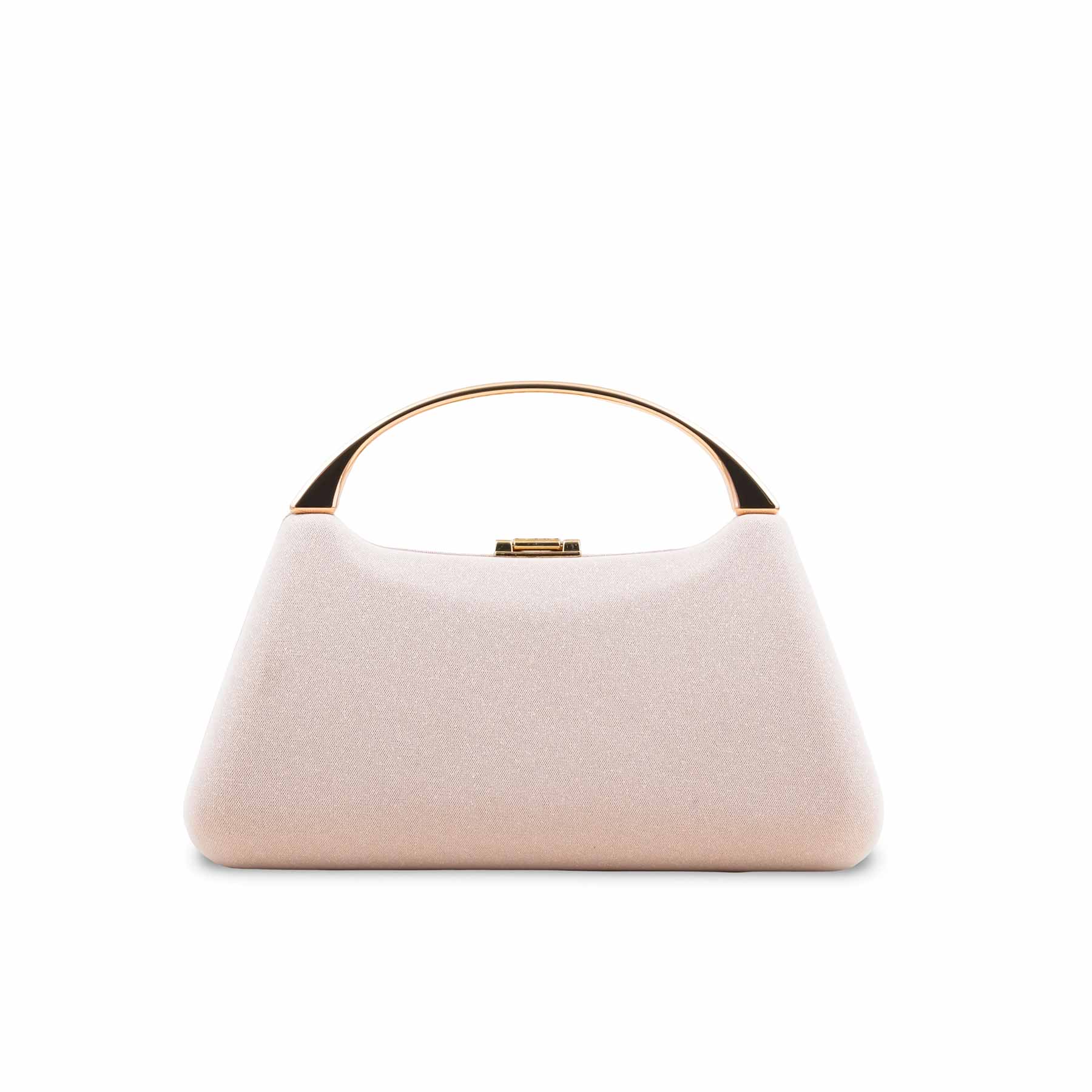 Champagne Fancy Clutch For Women P24404 - Image 4