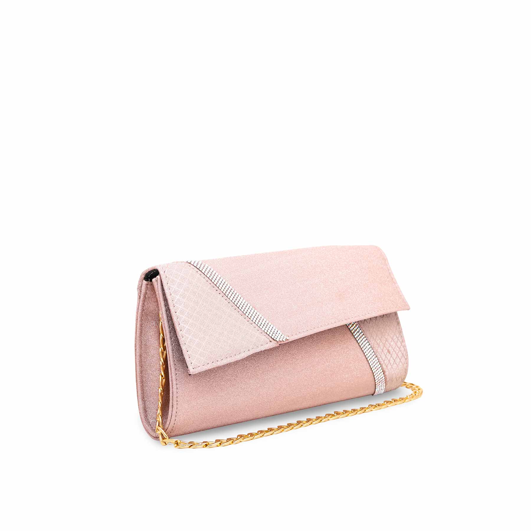 Champagne Fancy Clutch P15331 - Image 2