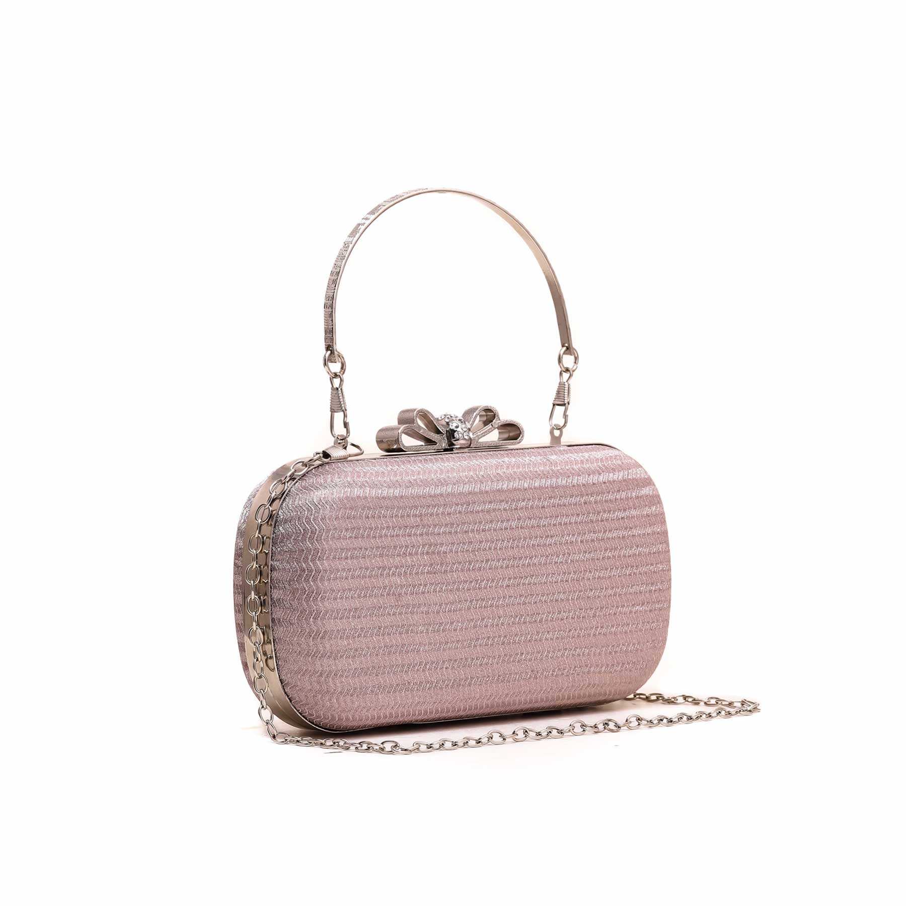 Champagne Fancy Clutch P15367 - Image 2