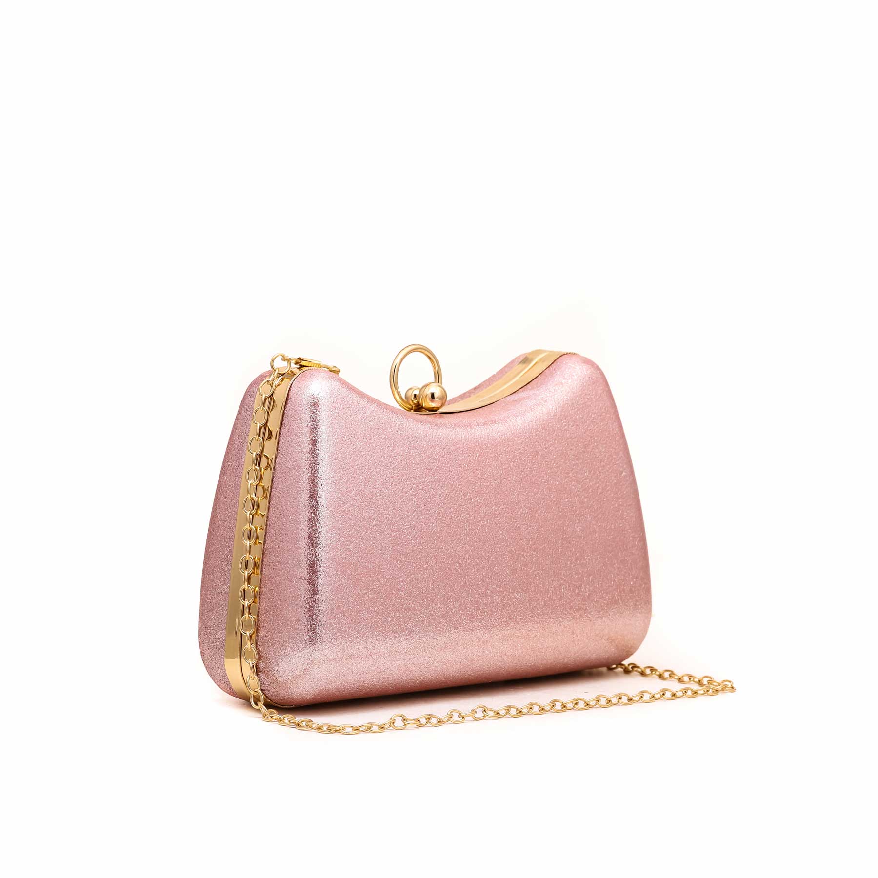 Champagne Fancy Clutch P15372 - Image 2