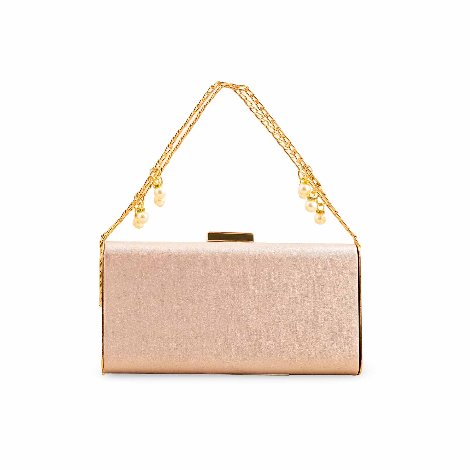 Champagne Fancy Clutch P15396 - Image 4