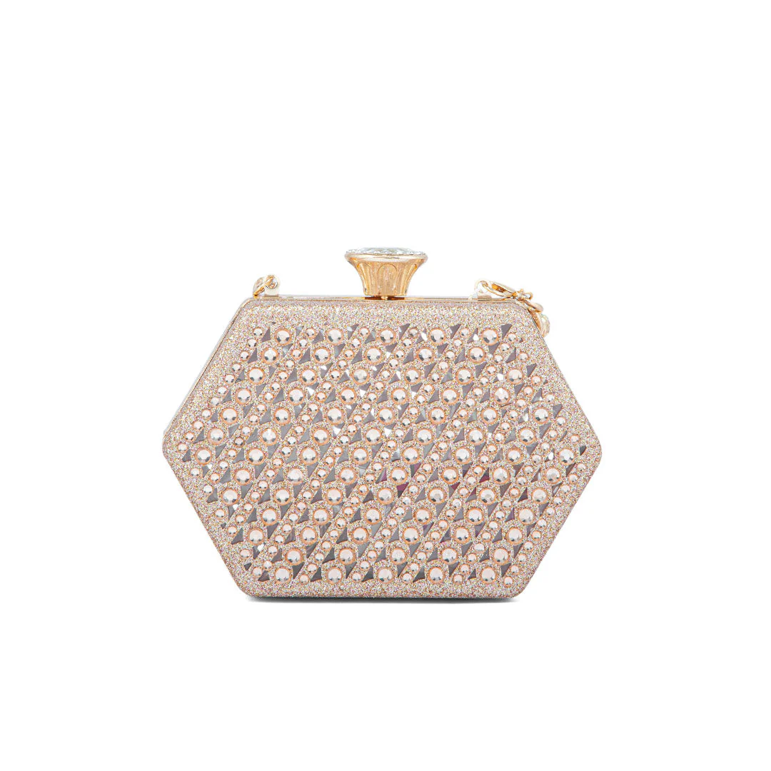 ChamPagne Fancy Clutch P24191 - Image 4