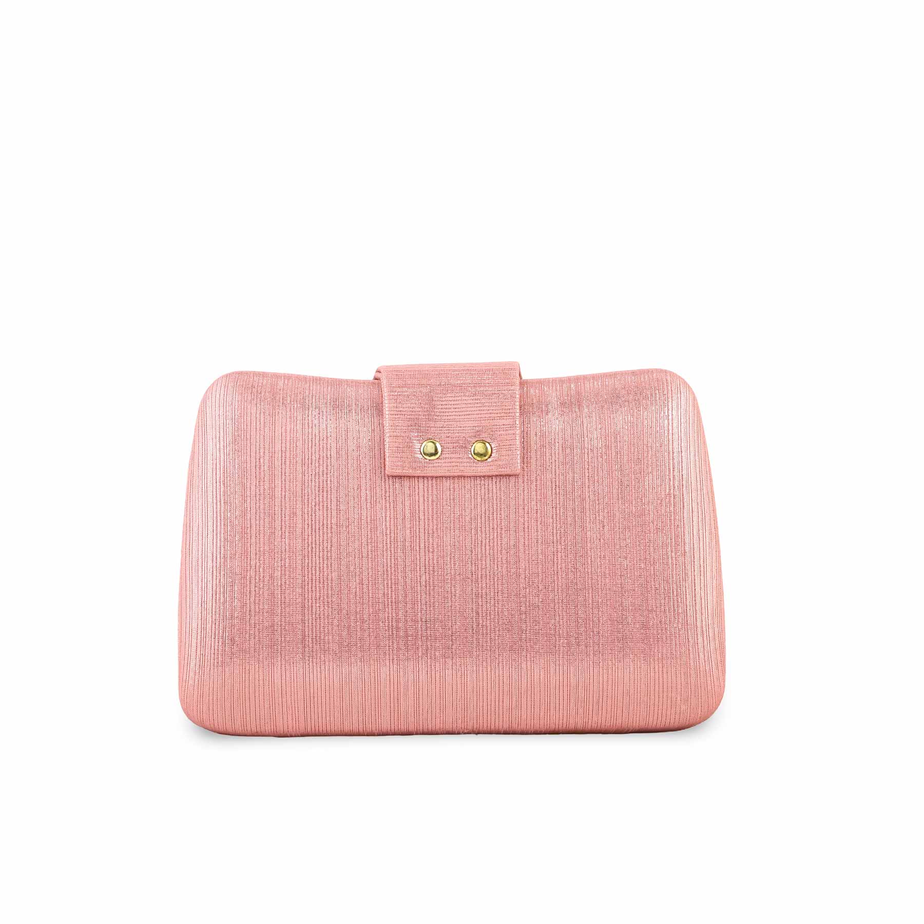 Champagne Fancy Clutch P24391 - Image 4