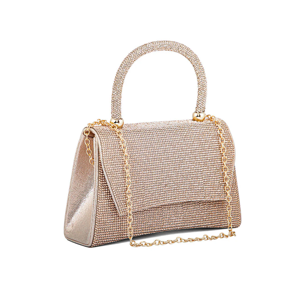 Champagne Fancy Shoulder Bag P24326 - Image 3