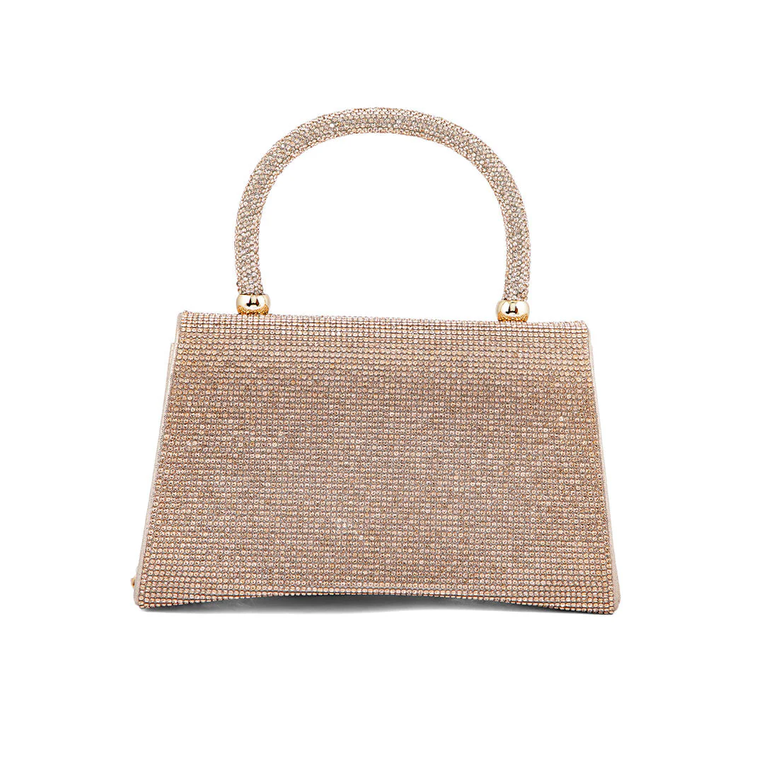 Champagne Fancy Shoulder Bag P24326 - Image 4