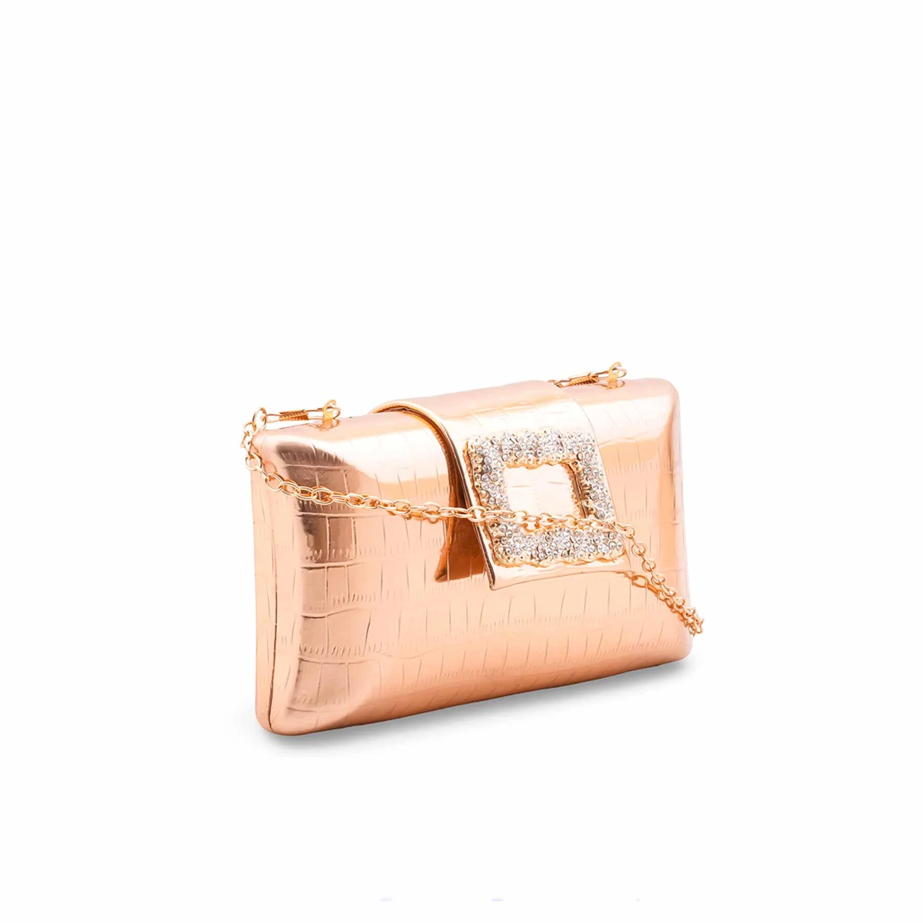 Champagne Formal Clutch For Women P24443 - Image 3