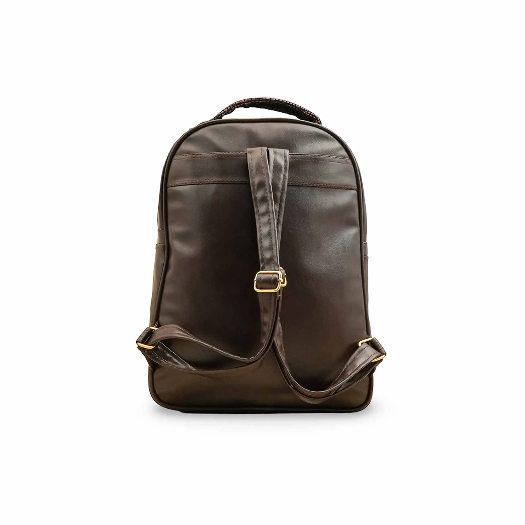 Coffee Casual Backpack For Women P56273 - Image 4