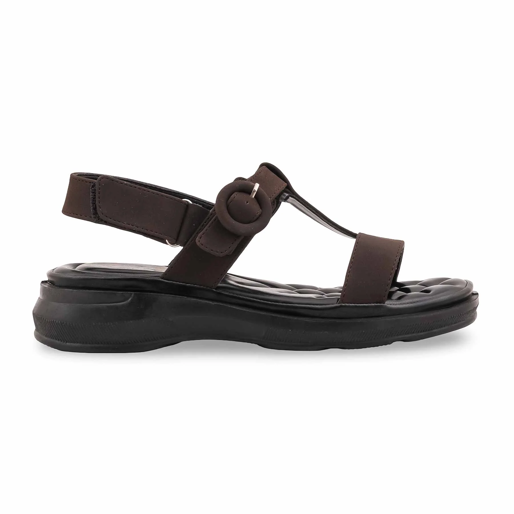 Coffee Casual Sandal For Women CL5578 - Image 2