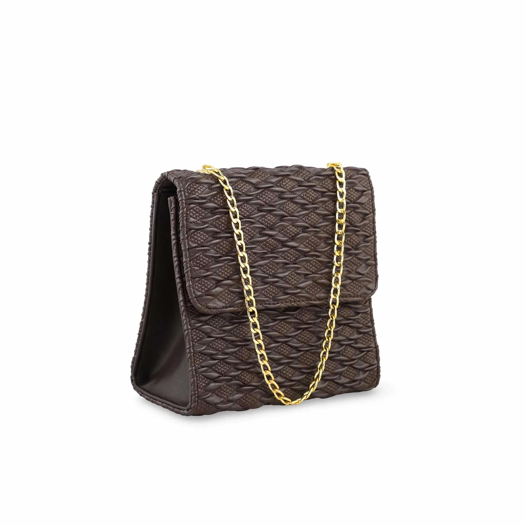 Coffee Casual Shoulder Bag For Women P55658 - Image 2