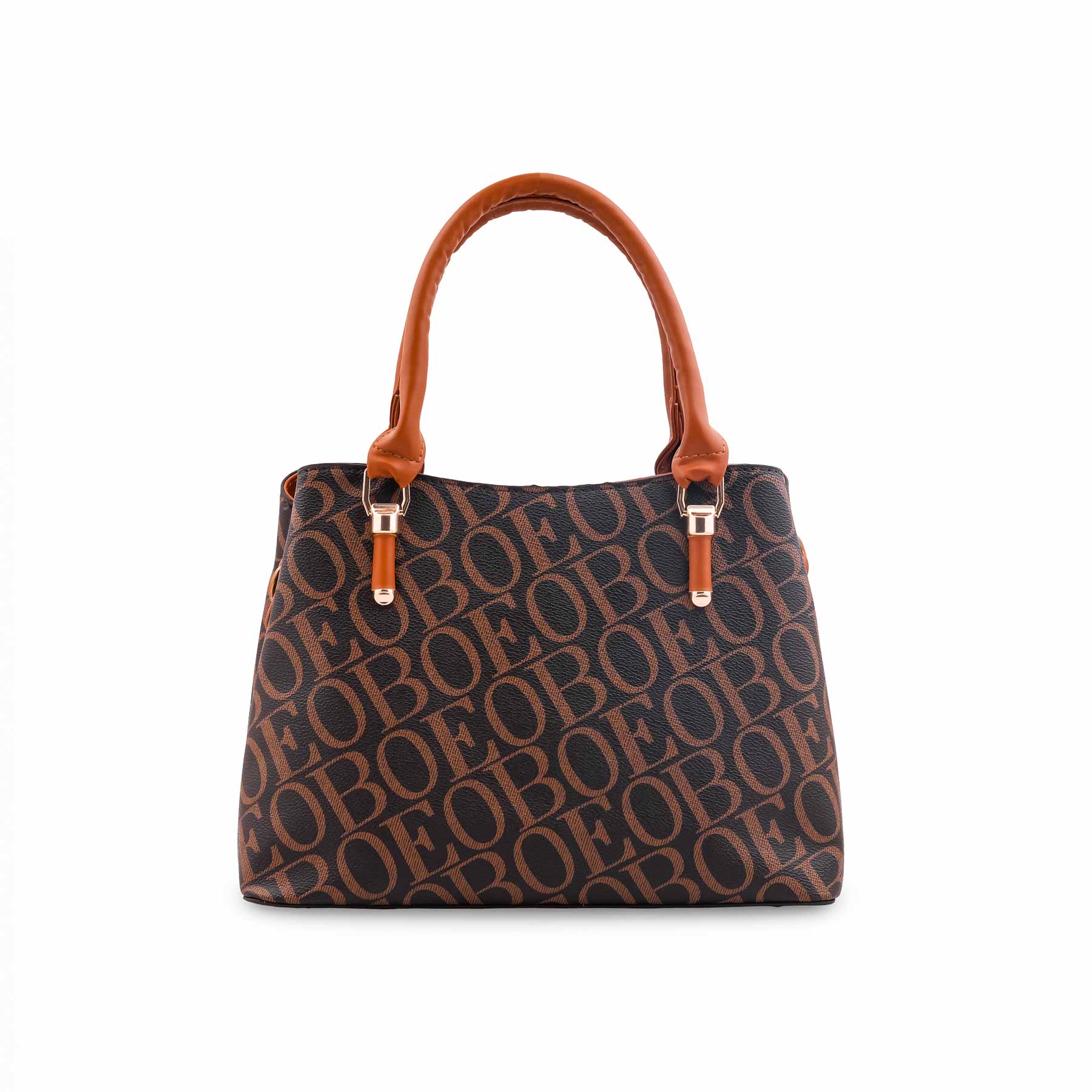 Coffee Formal Hand Bag For Ladies P36623 - Image 3