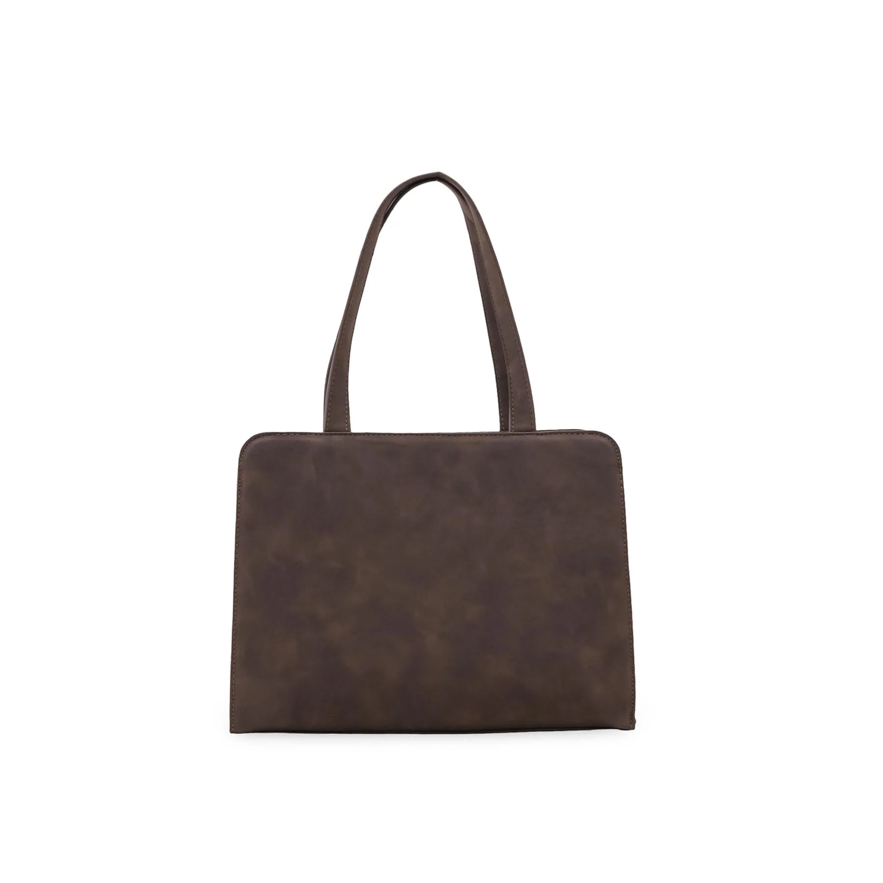 Coffee Formal Hand Bag For Women P55870 - Image 4