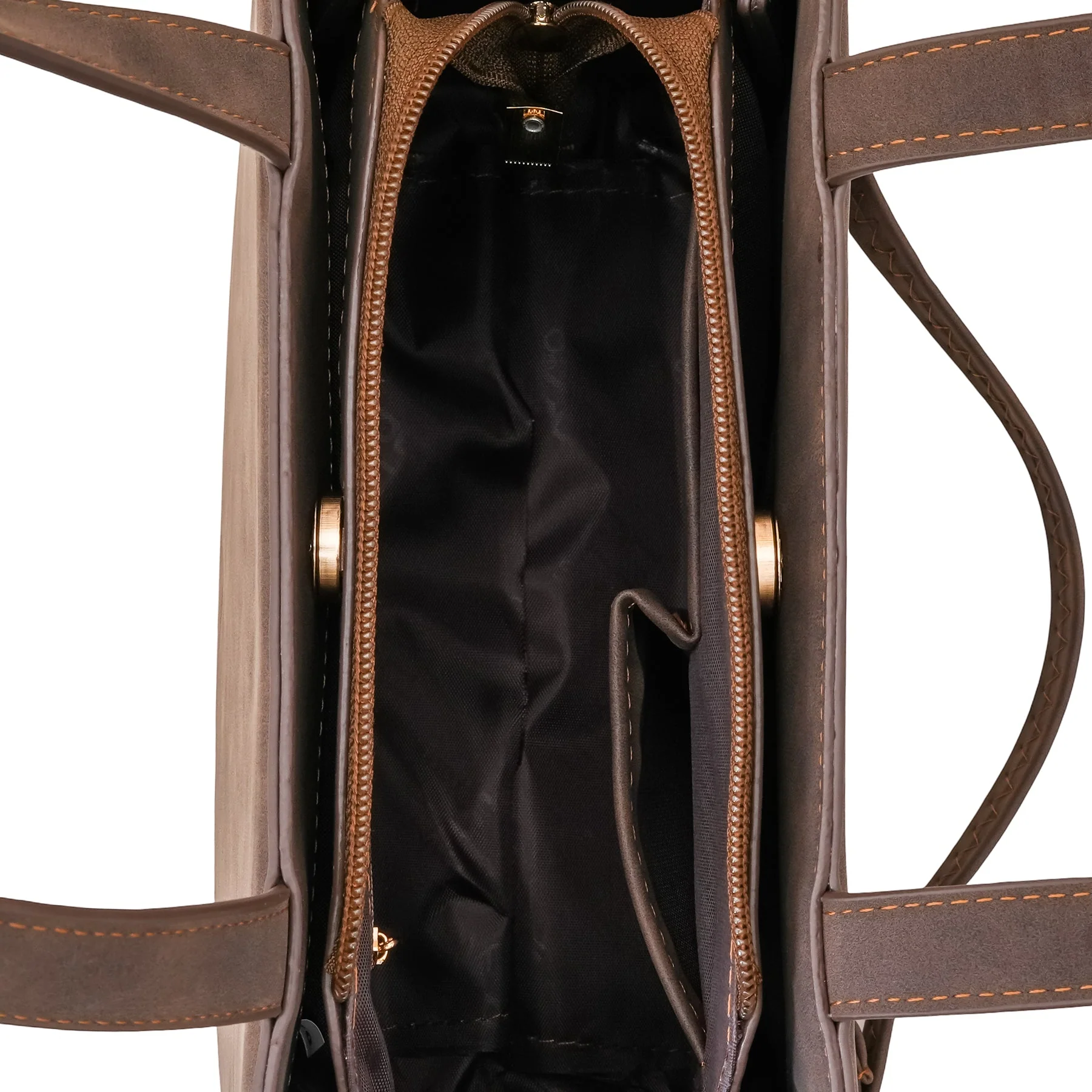 Coffee Formal Hand Bag For Women P55870 - Image 5