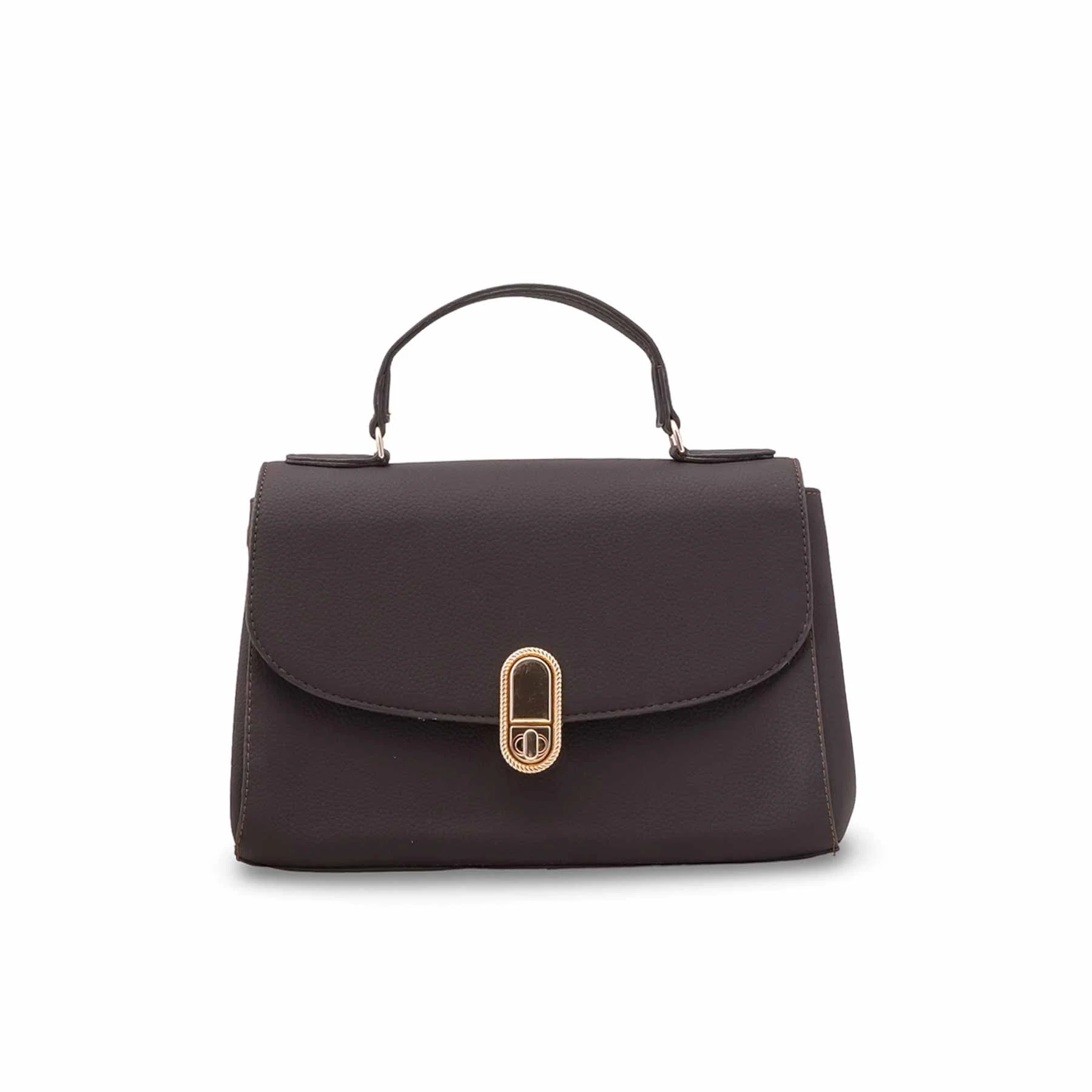 Coffee Formal Hand Bag For Women P55894 - Image 2