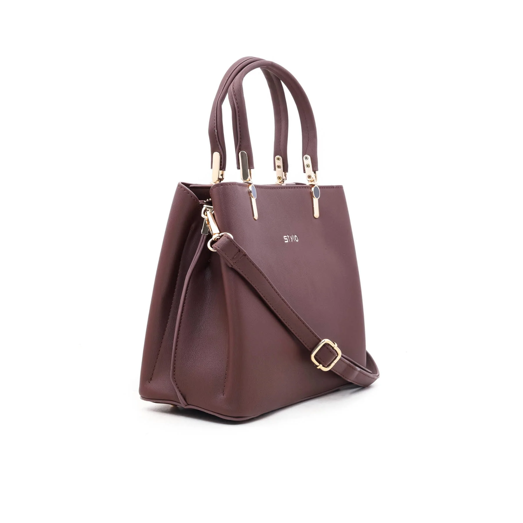 Coffee Formal Hand Bag P35248 - Image 2