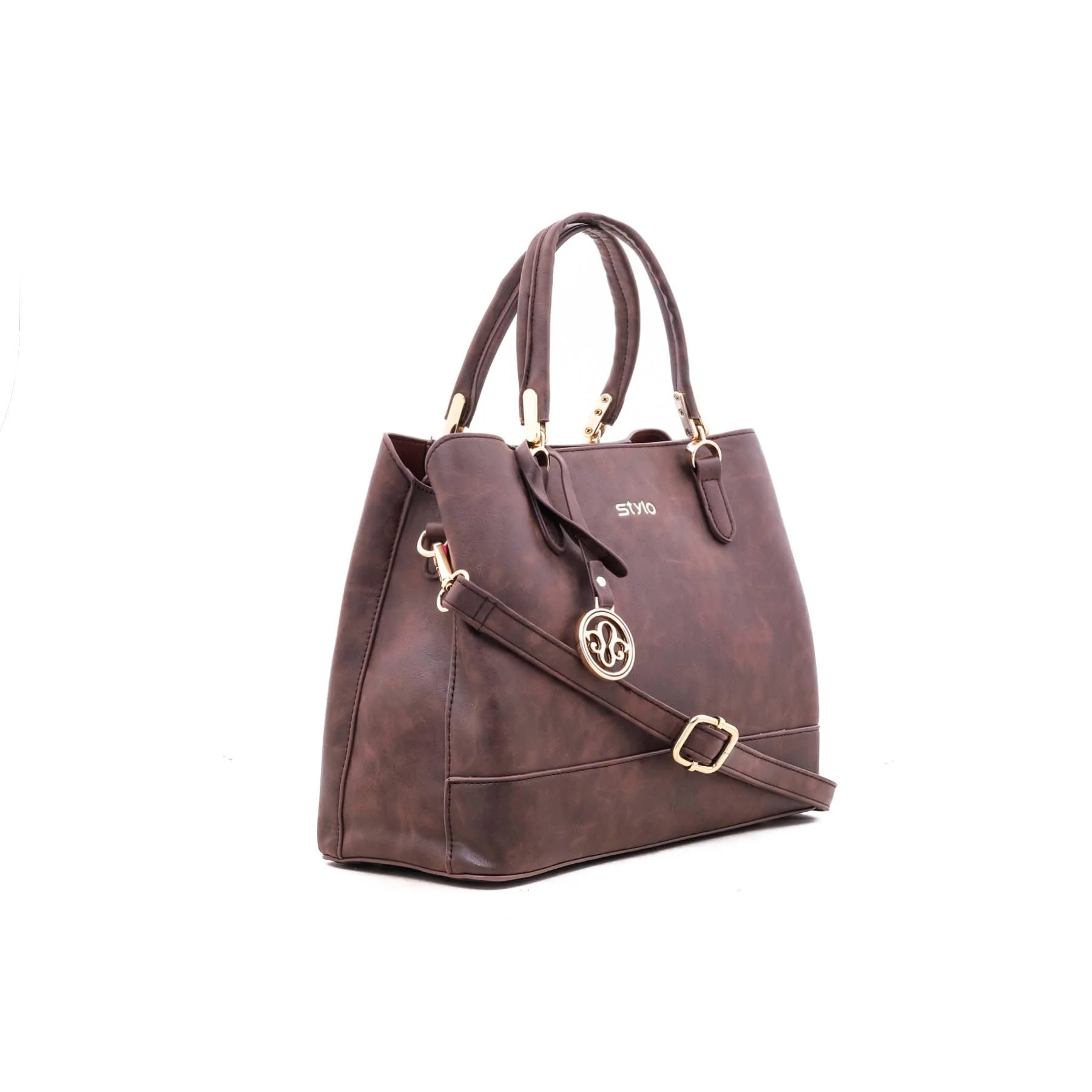 Coffee Formal Hand Bag P35425 - Image 2