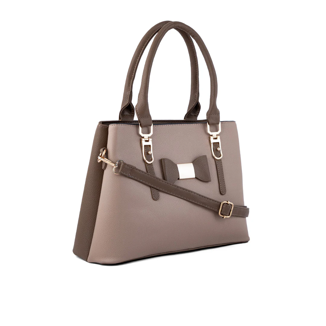 Coffee Formal Hand Bag P36184 - Image 2