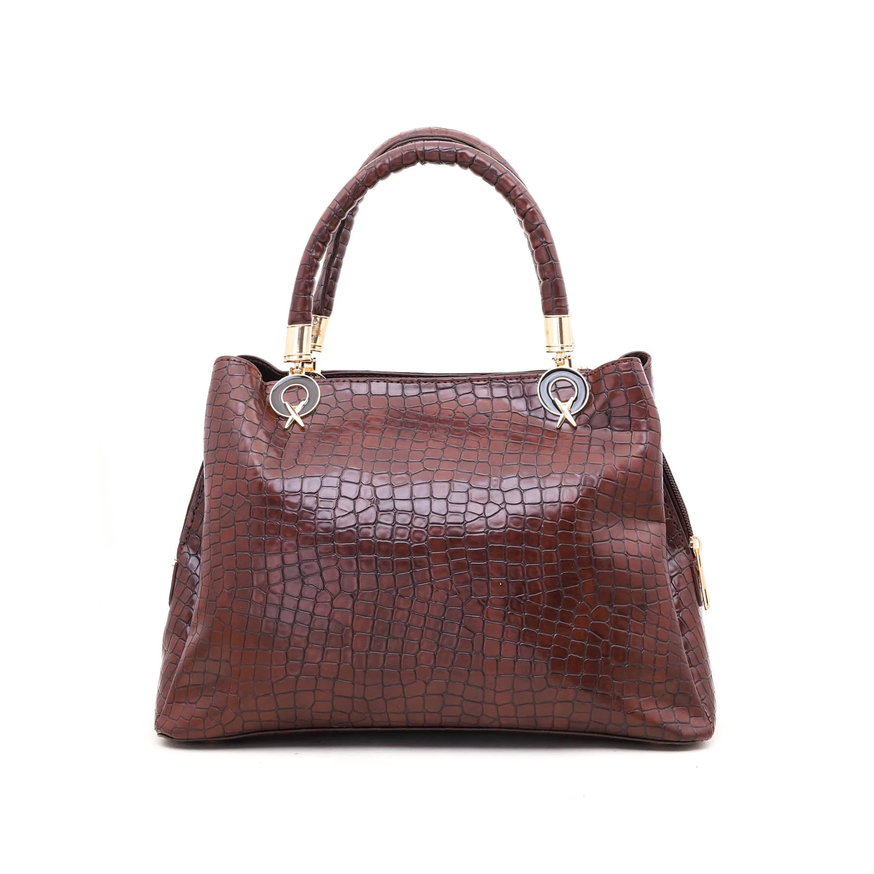 Coffee Formal Hand Bag P54371 - Image 2