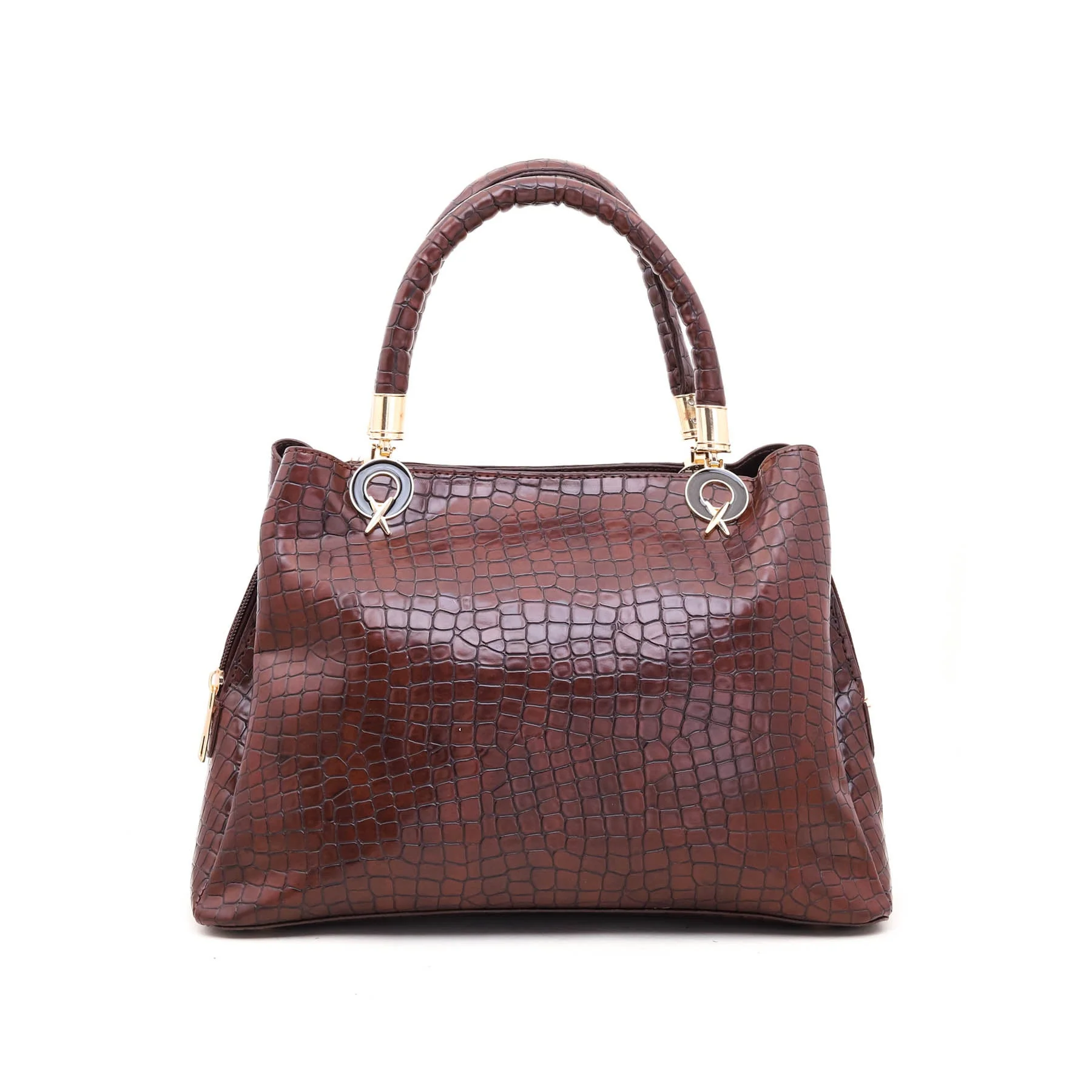 Coffee Formal Hand Bag P54371 - Image 3