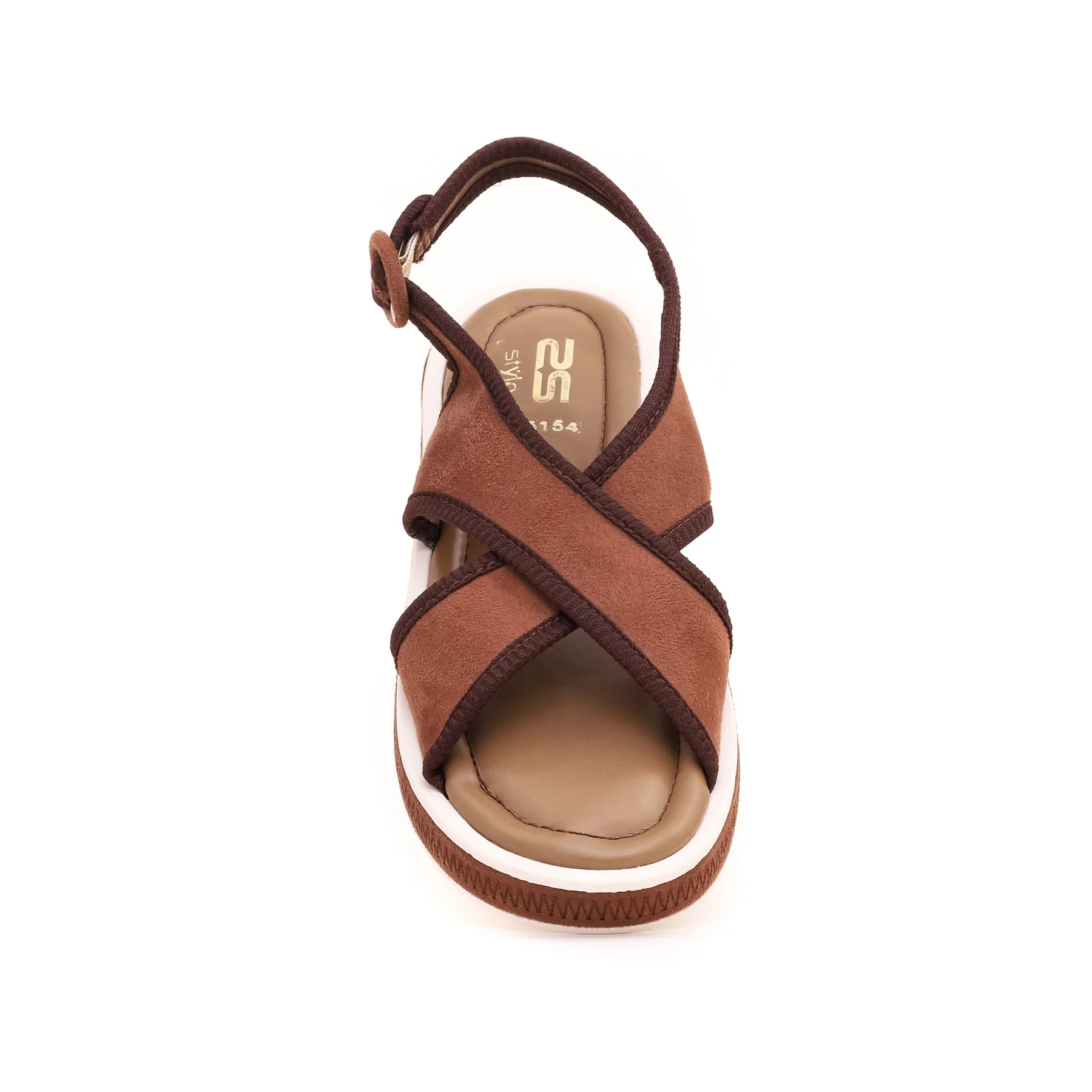 Coffee Formal Sandal FR5154 - Image 3