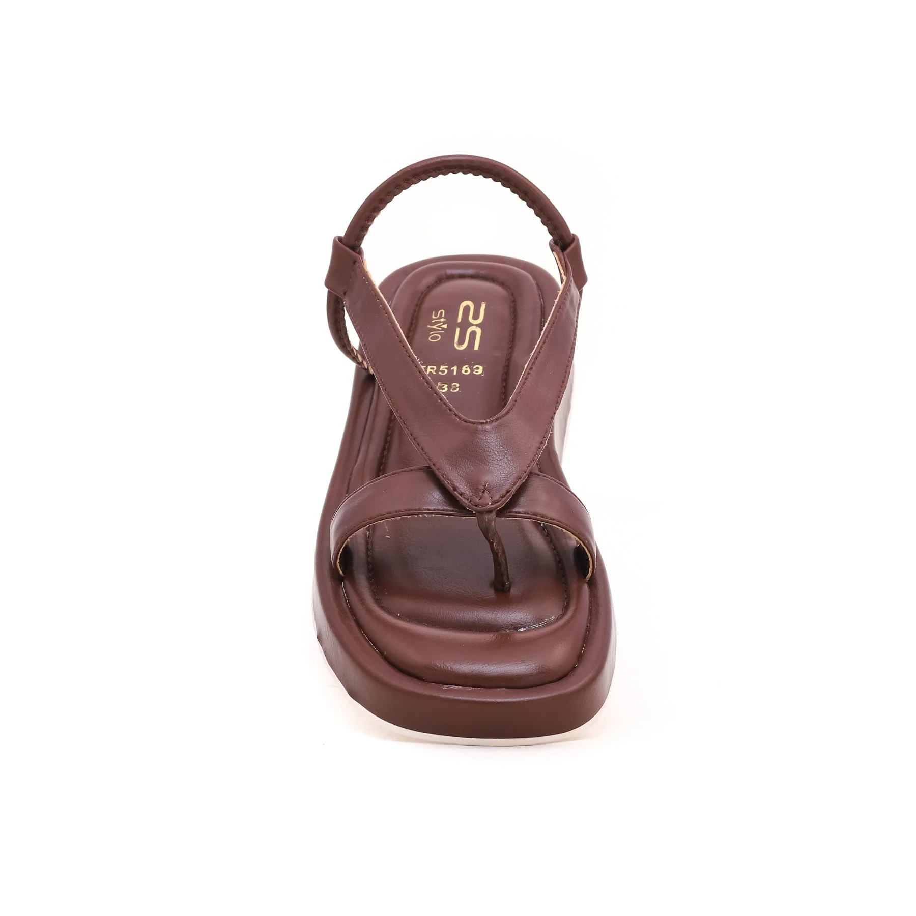 Coffee Formal Sandal FR5169 - Image 3