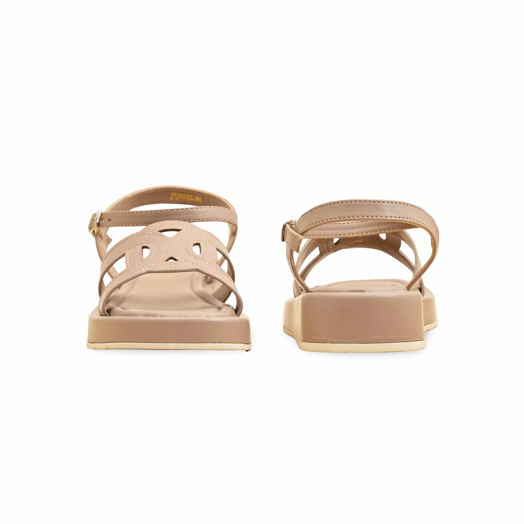 Coffee Formal Sandal PU0602 - Image 4