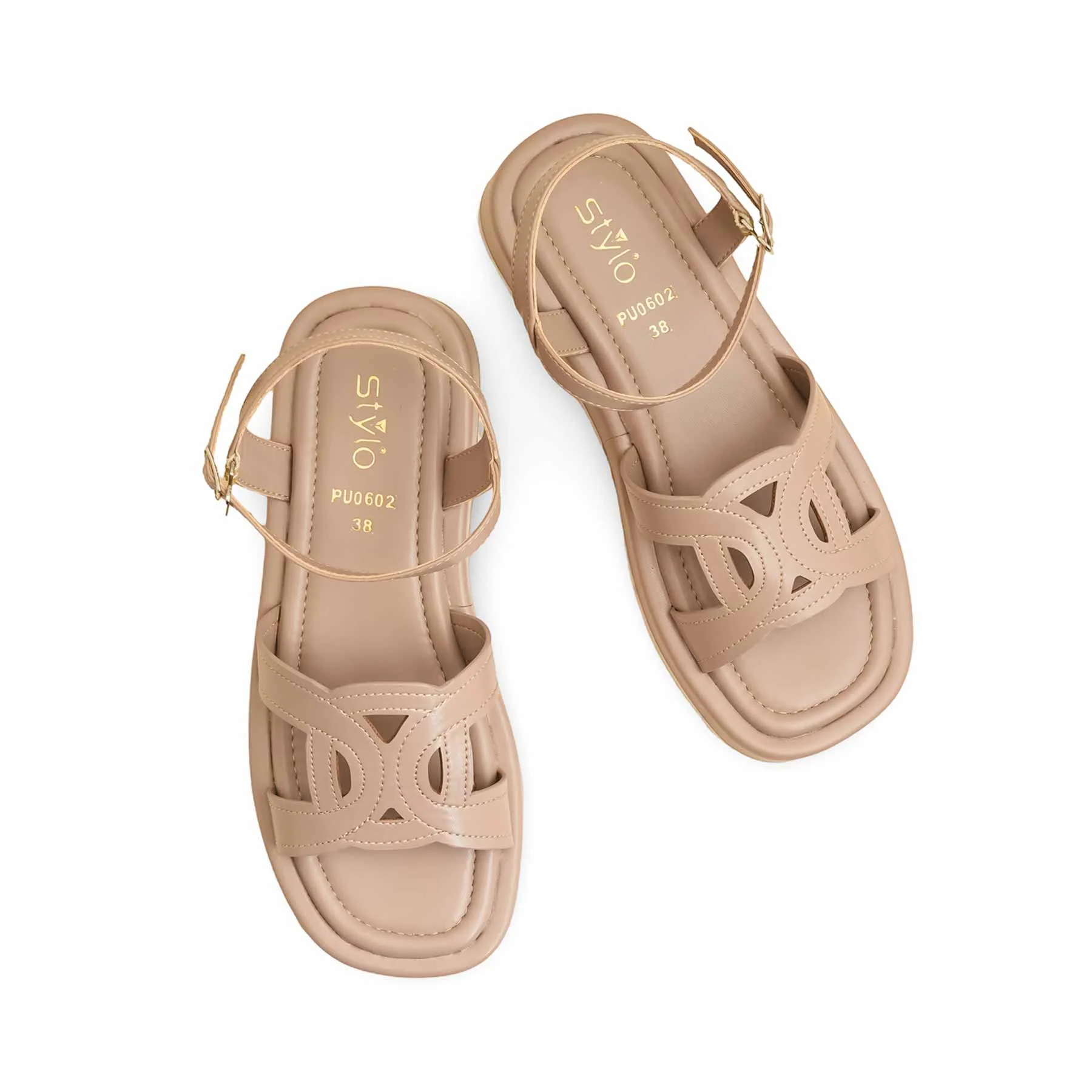 Coffee Formal Sandal PU0602 - Image 5