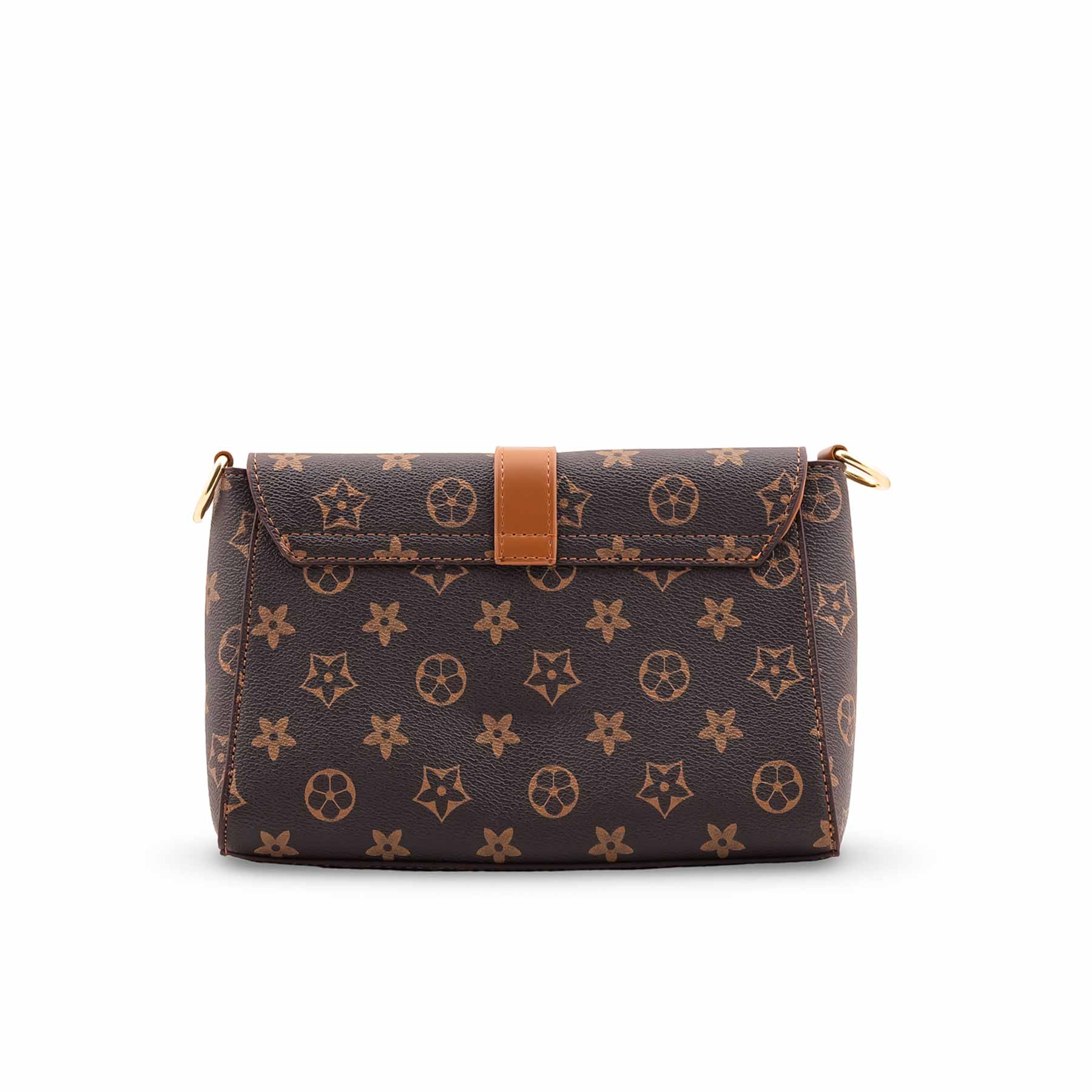 Coffee Formal Shoulder Bag For Women P36417 - Image 4