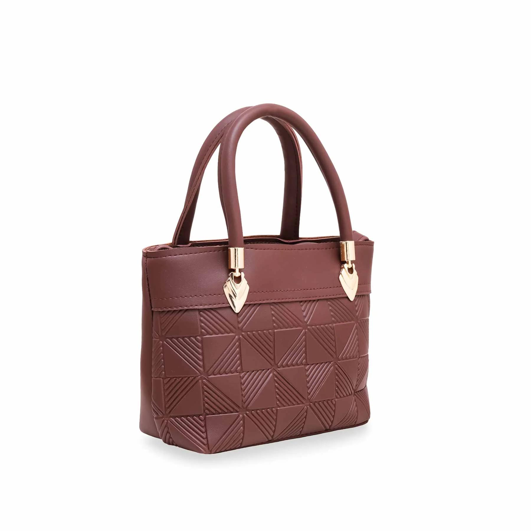 Coffee Formal Shoulder Bags P56119 - Image 2