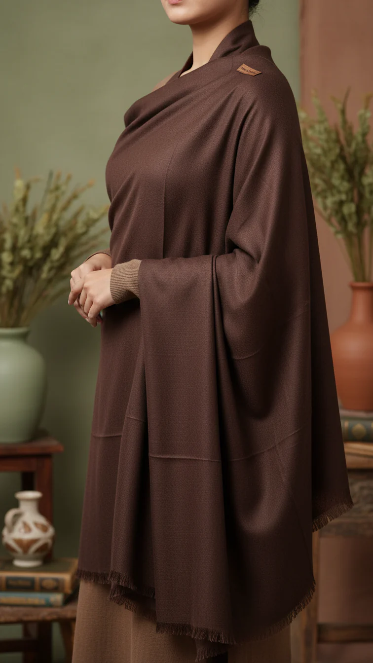 Coffee Winter Stole PW5768
