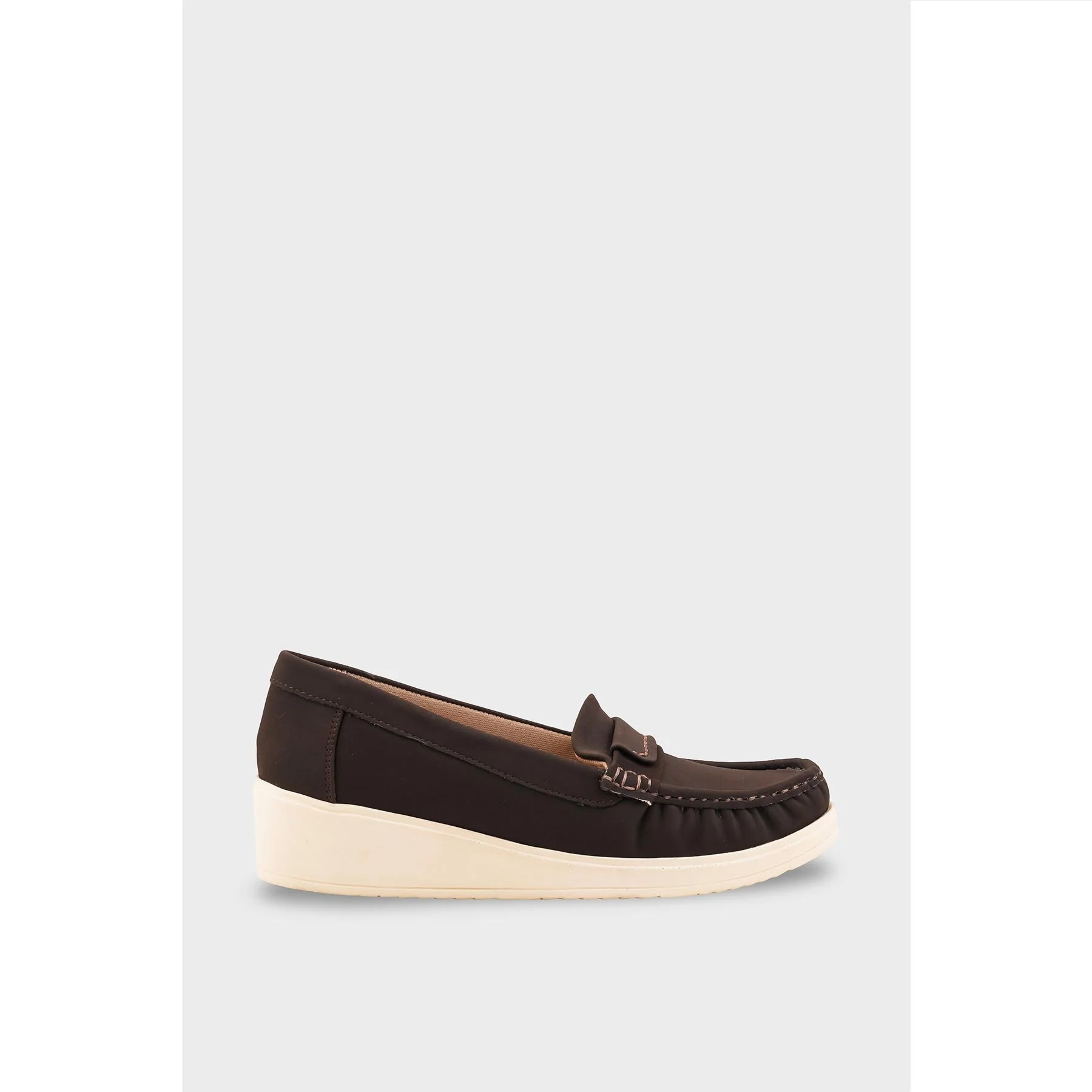 Coffee Women Casual Moccasin -WS002541 - Image 2