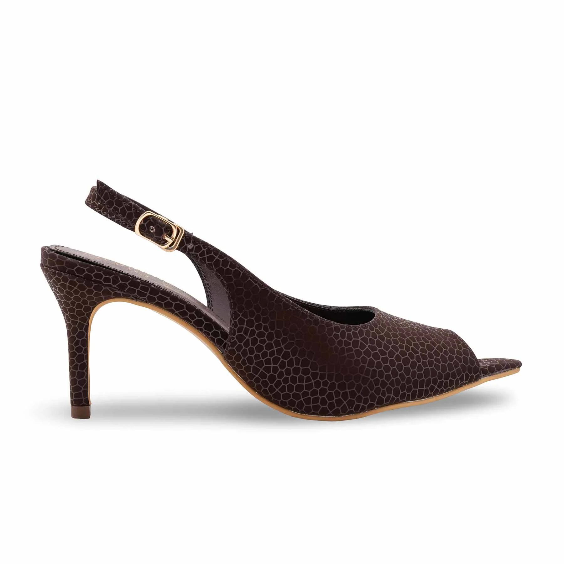 Coffee Women Court Shoes WN7560 - Image 2