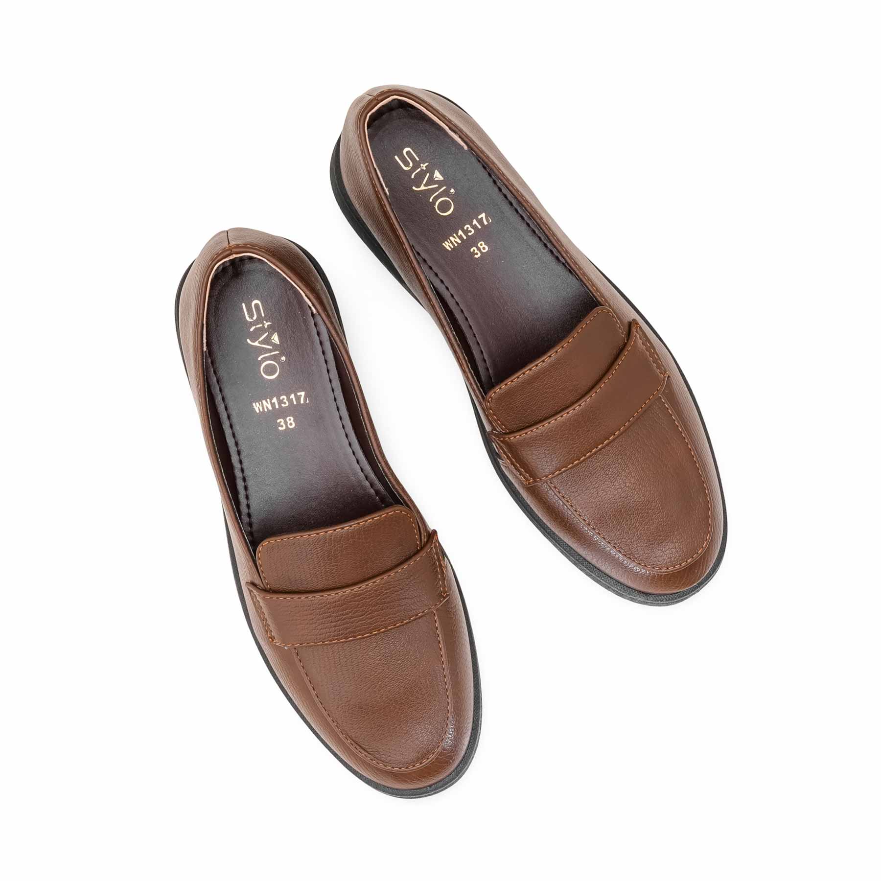 Coffee Women Pumps WN1317 - Image 5