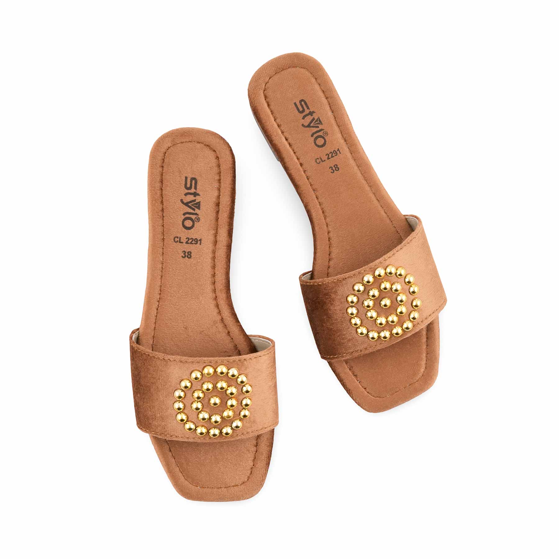Copper Casual Slipper For Women CL2291 - Image 5