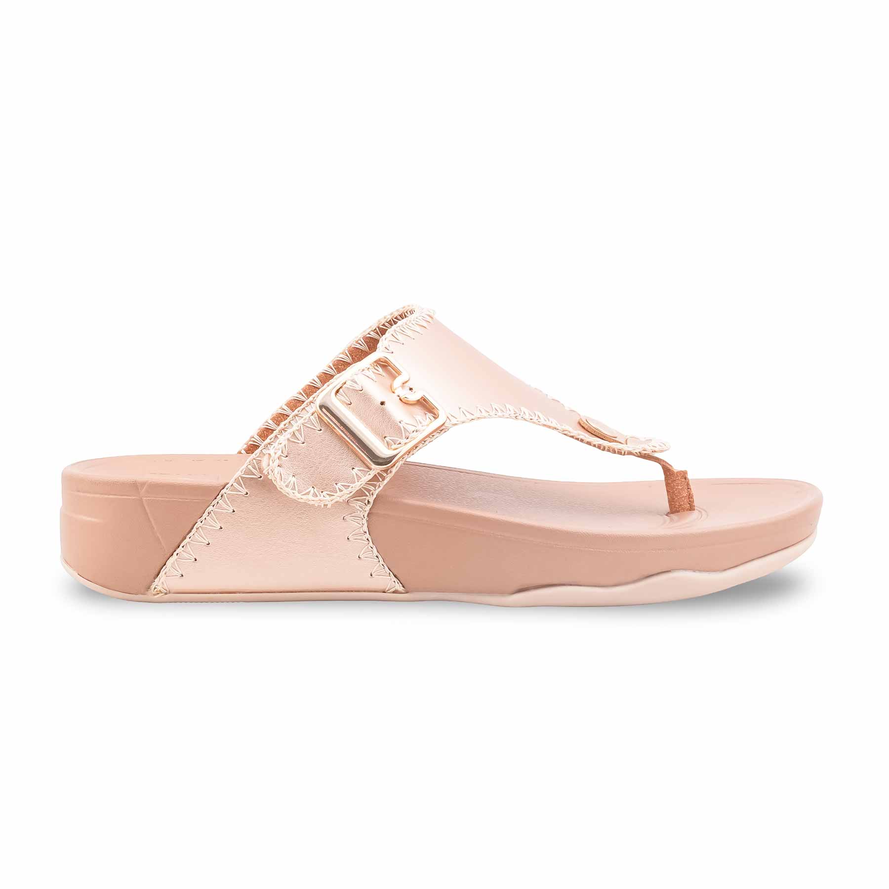Copper Formal Chappal For Women PU0743 - Image 2