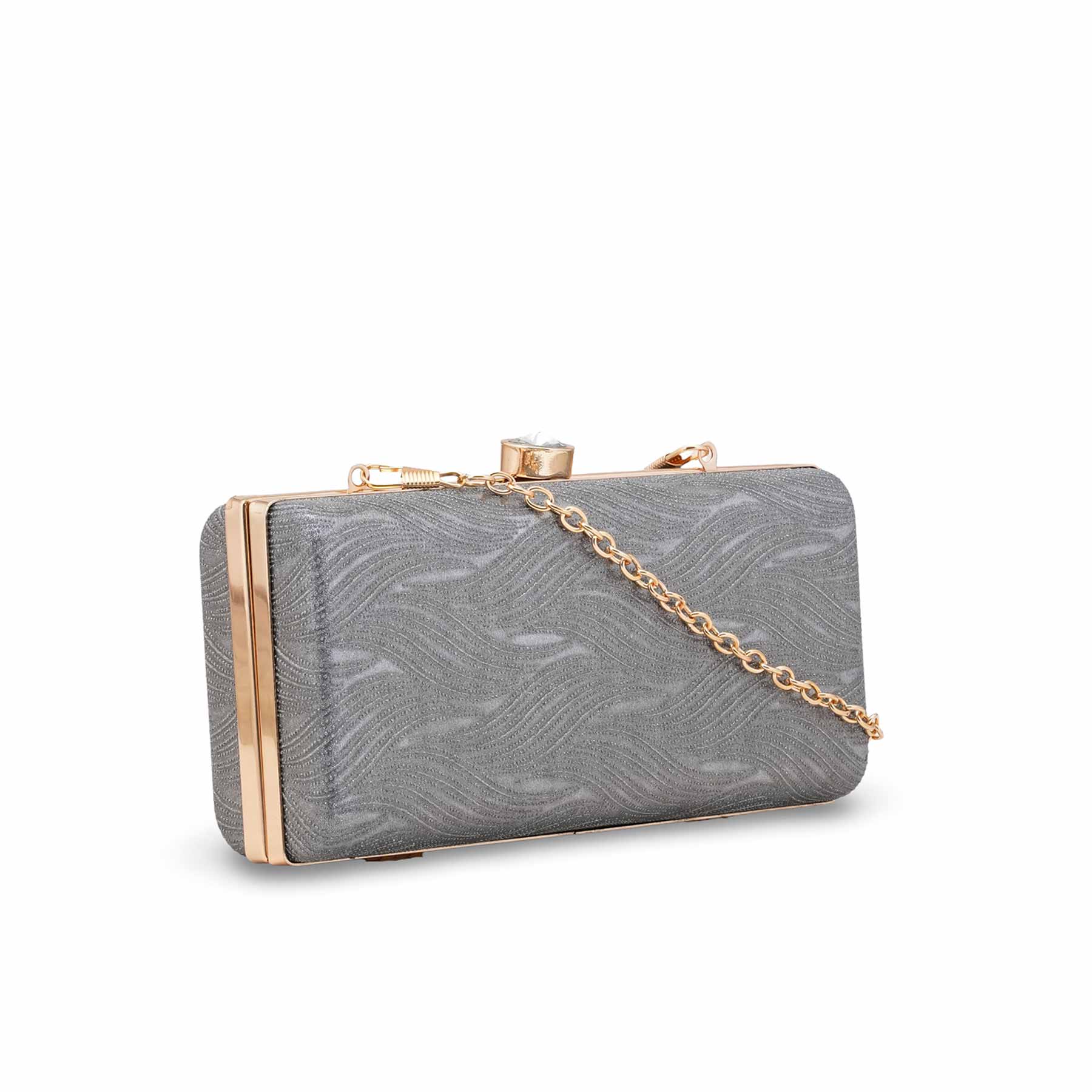 Copper Formal Clutch For Ladies P15701 - Image 3