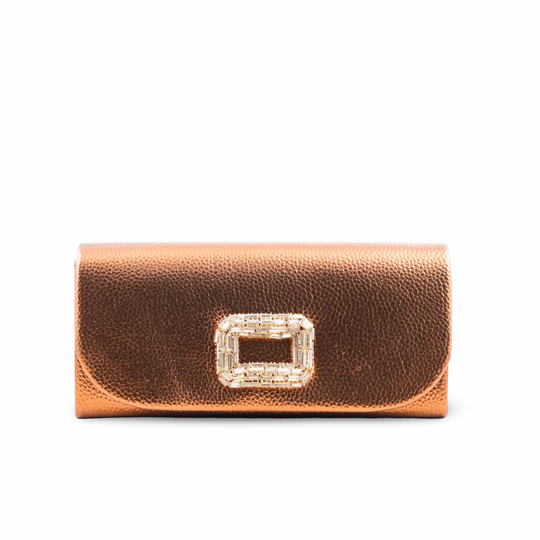 Copper Formal Clutch For Women P24416 - Image 2