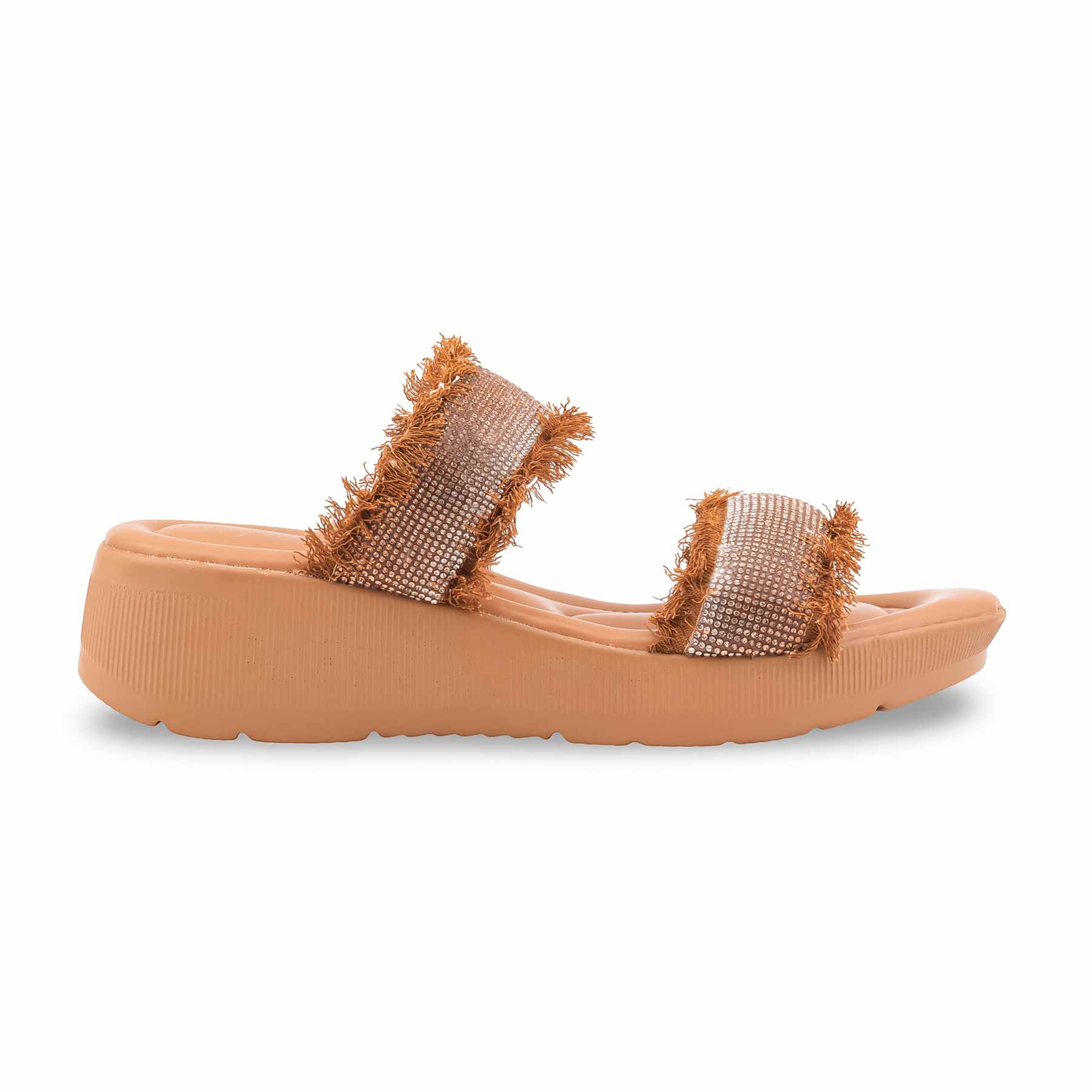 Copper Formal Slipper For Ladies PU0768 - Image 2
