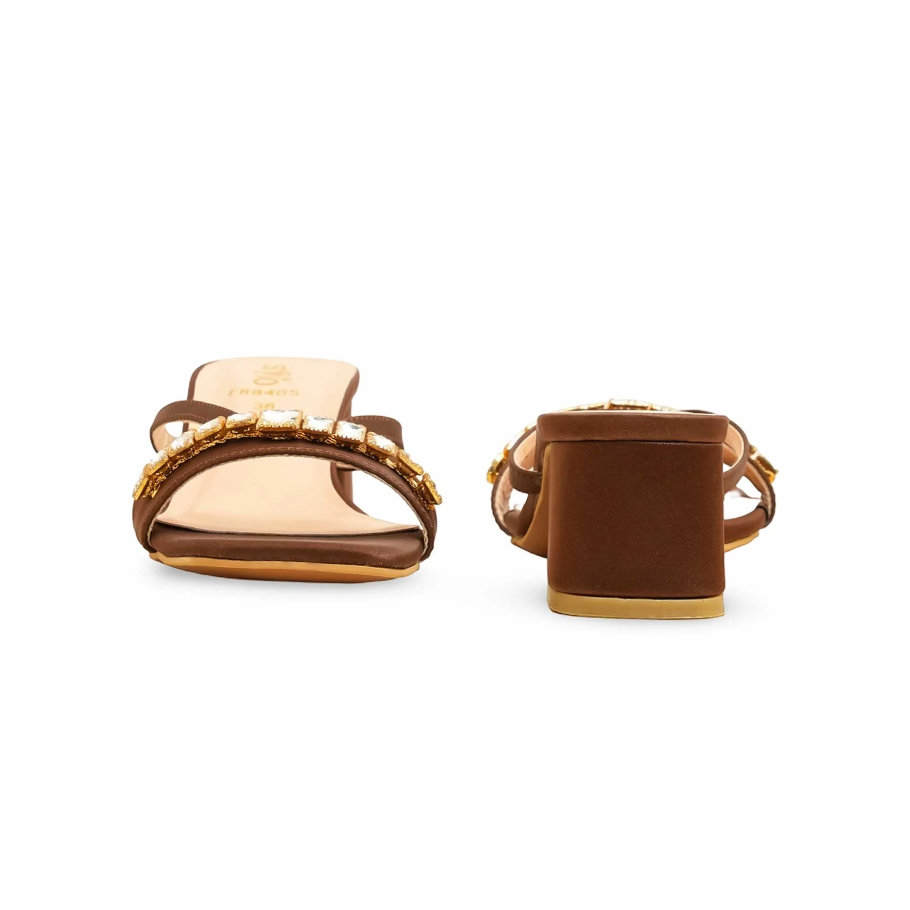 Copper Formal Slipper FR8405 - Image 4